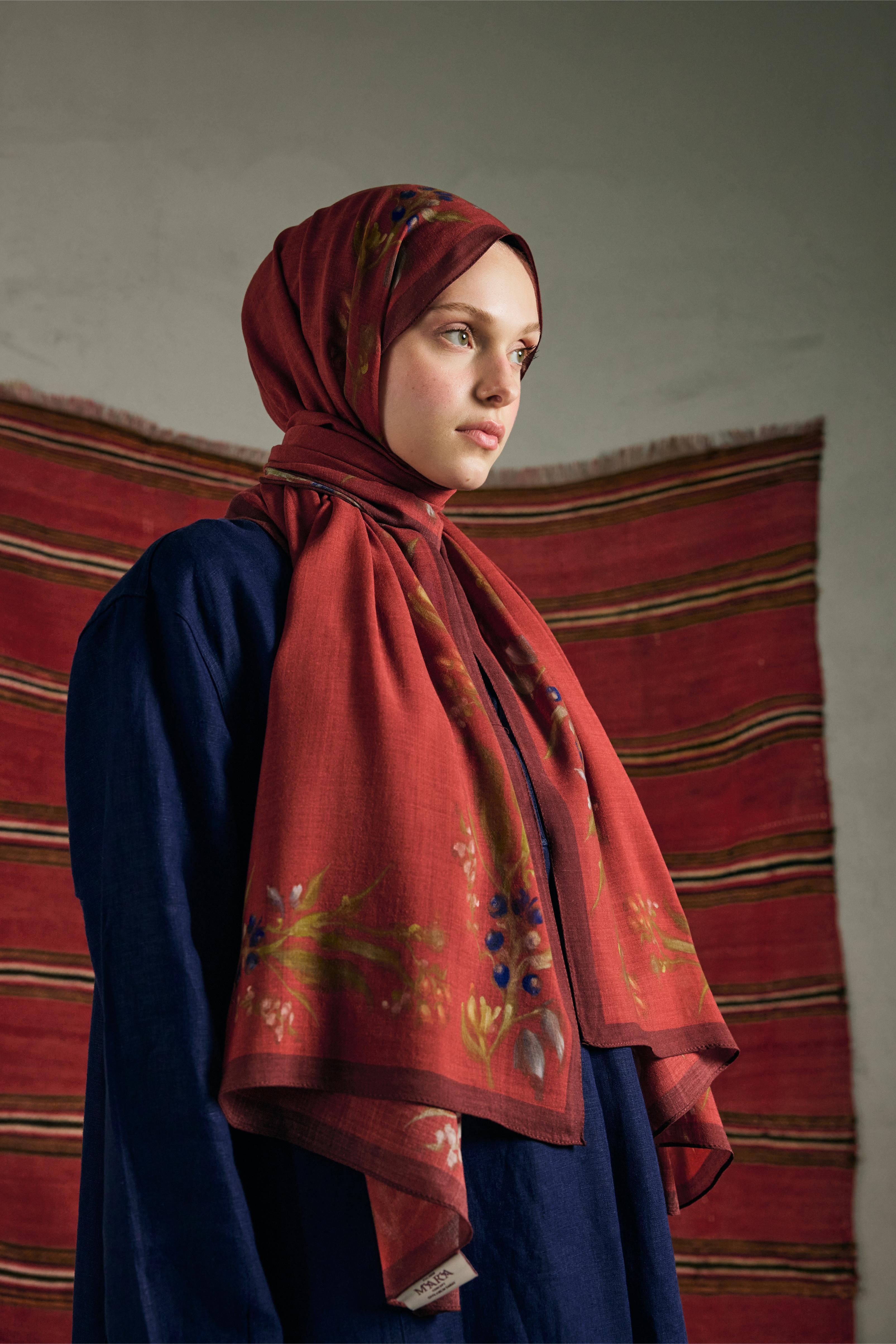 -HÜRREM SULTAN- KIRMIZI ŞAL