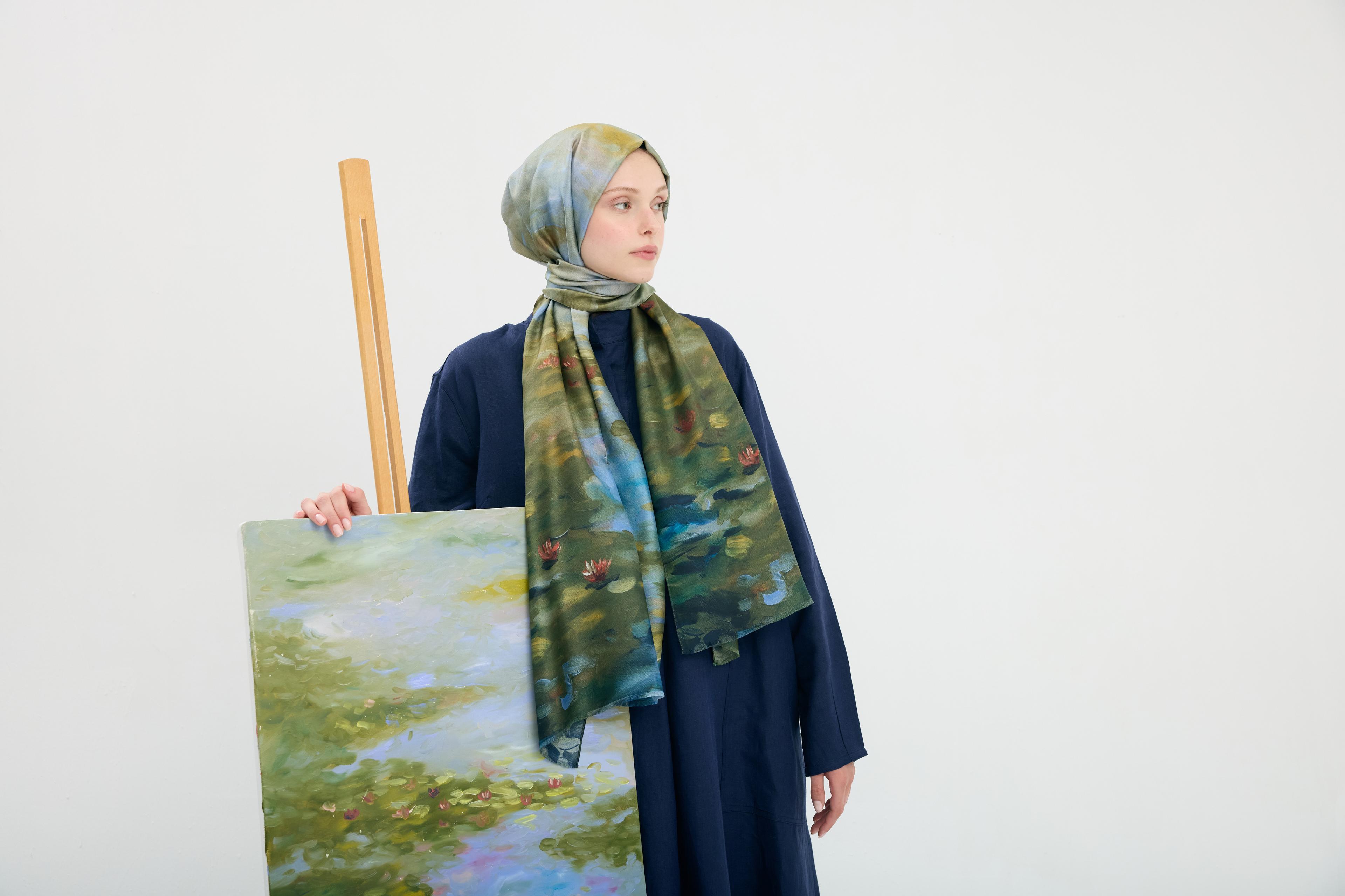Nilüfer İpek Şal