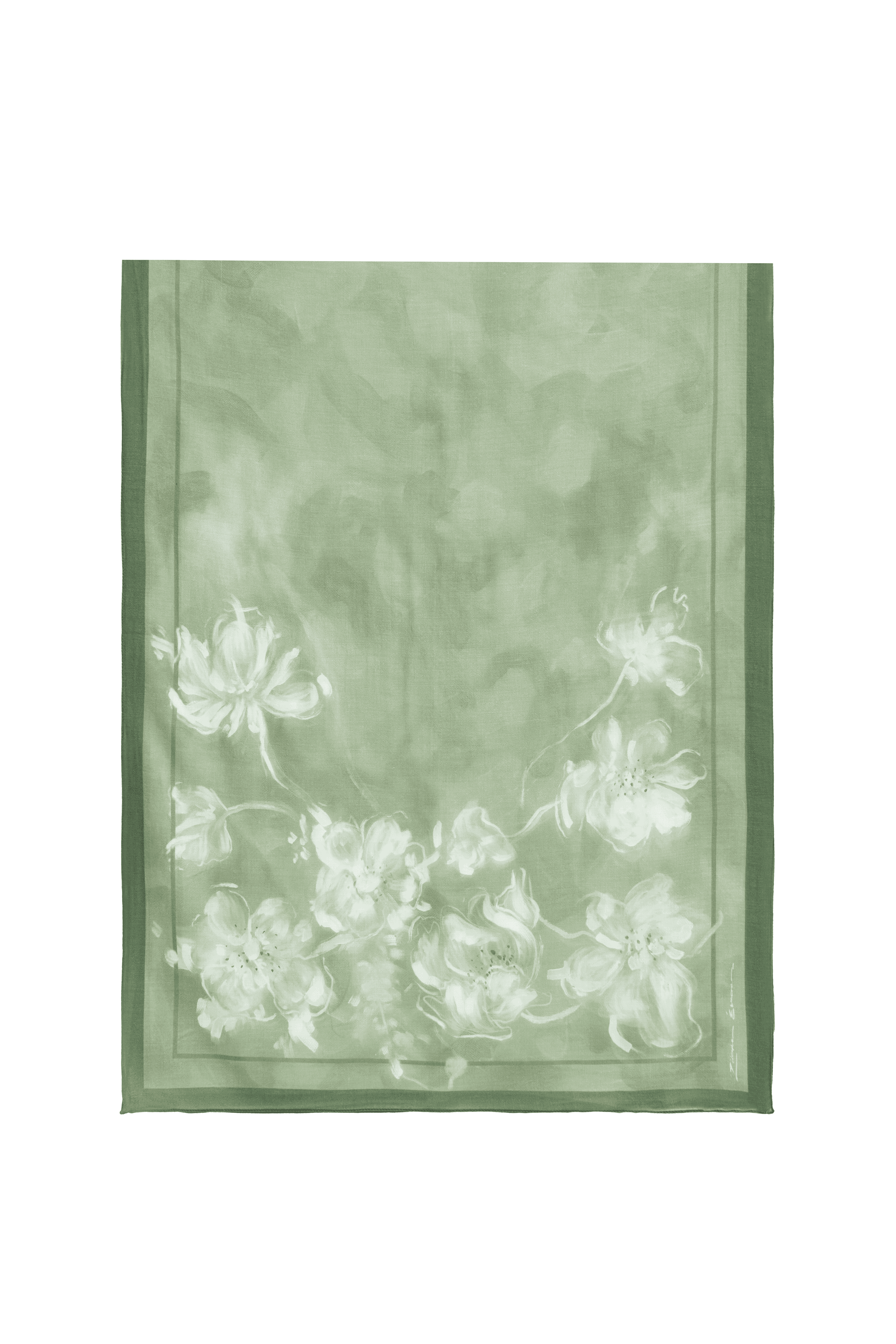 Amber Mint Yeşili Şal (outlet)