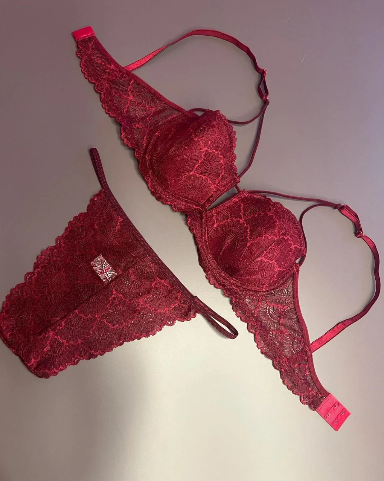 HALCYON DESTEKSİZ SÜTYEN TAKIM - BORDO