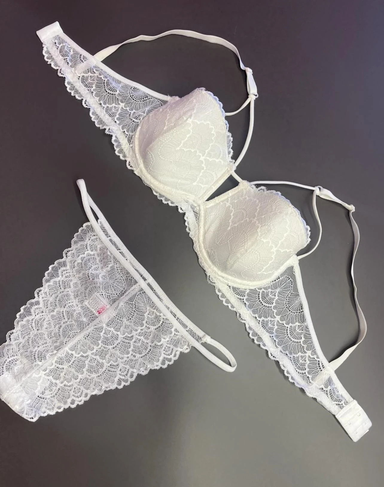 HALCYON DESTEKSİZ SÜTYEN TAKIM - BEYAZ