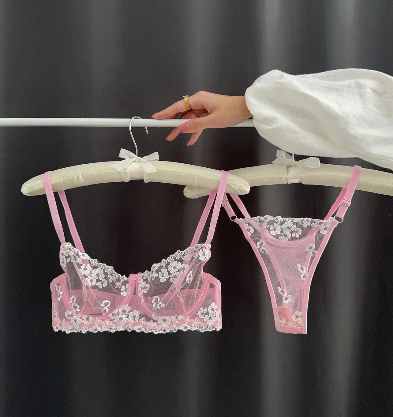 TENDERNESS BRA TAKIM - PEMBE