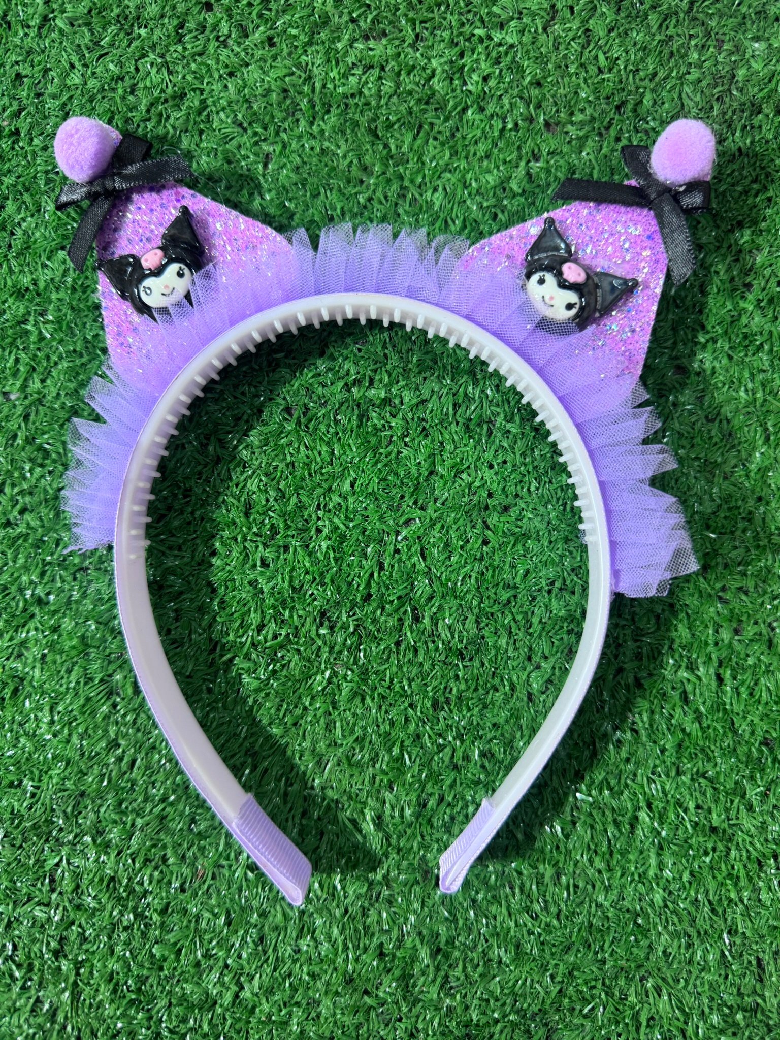 Kuromi Model Tırtıklı Taç 2