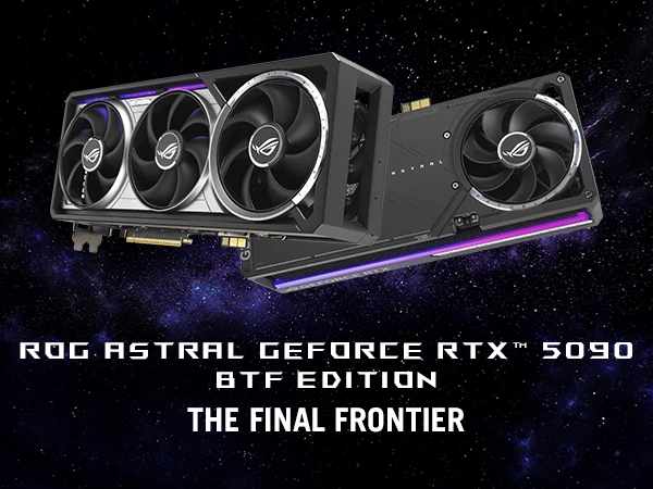 ASUS GeForce RTX 5090 ROG ASTRAL BTF OC Edition 32GB GDDR7 512Bit Ekran Kartı (ROG-ASTRAL-RTX5090-O32G-BTF-GAMING)