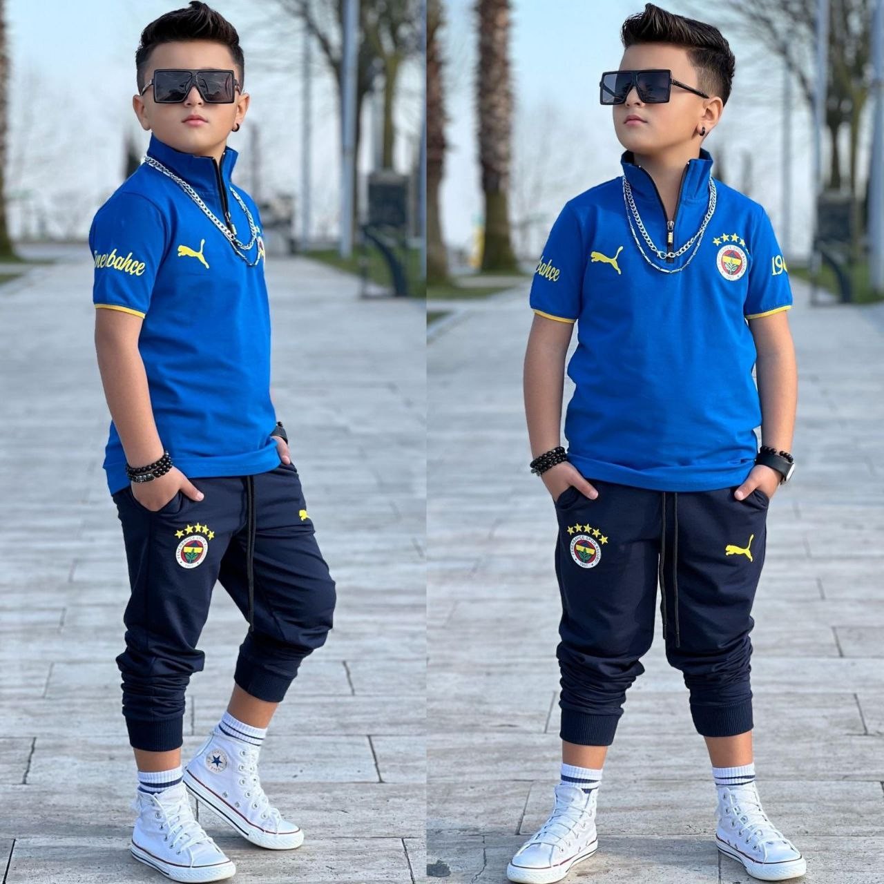Fb Model Lacos Yaka Alt Üst Takım