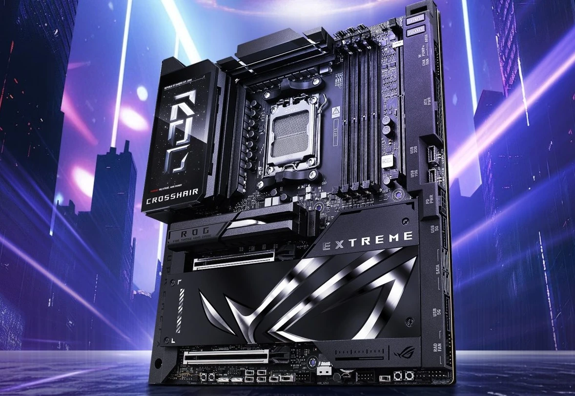 ASUS ROG CROSSHAIR X870E EXTREME 9000MHz (OC) DDR5 Soket AM5 M.2 HDMI Type-C E-ATX Anakart