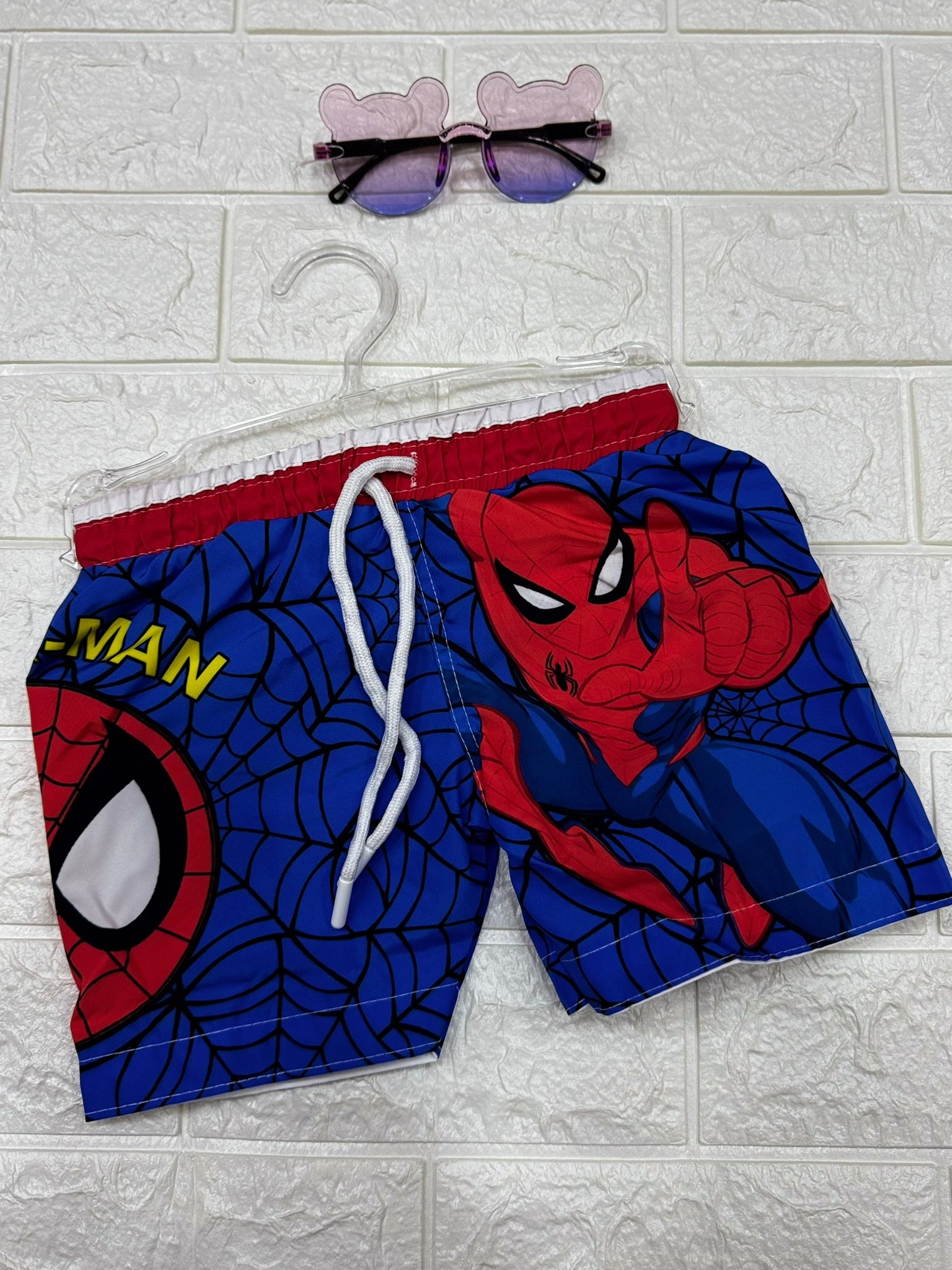 Spider Man Hızlı Kuruma Deniz Şortu