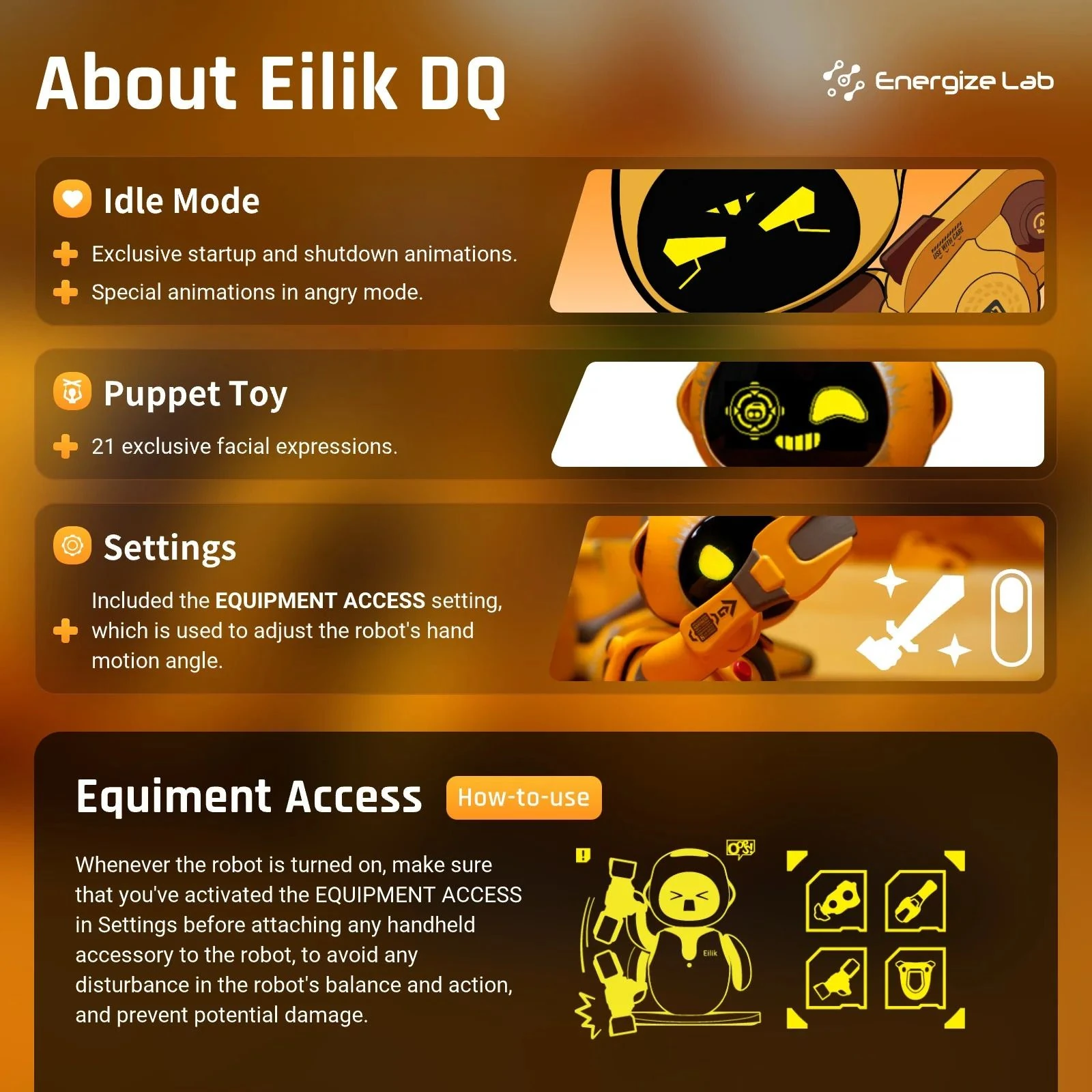 Eilik DQ – Desert Quester Özel Seri Robot