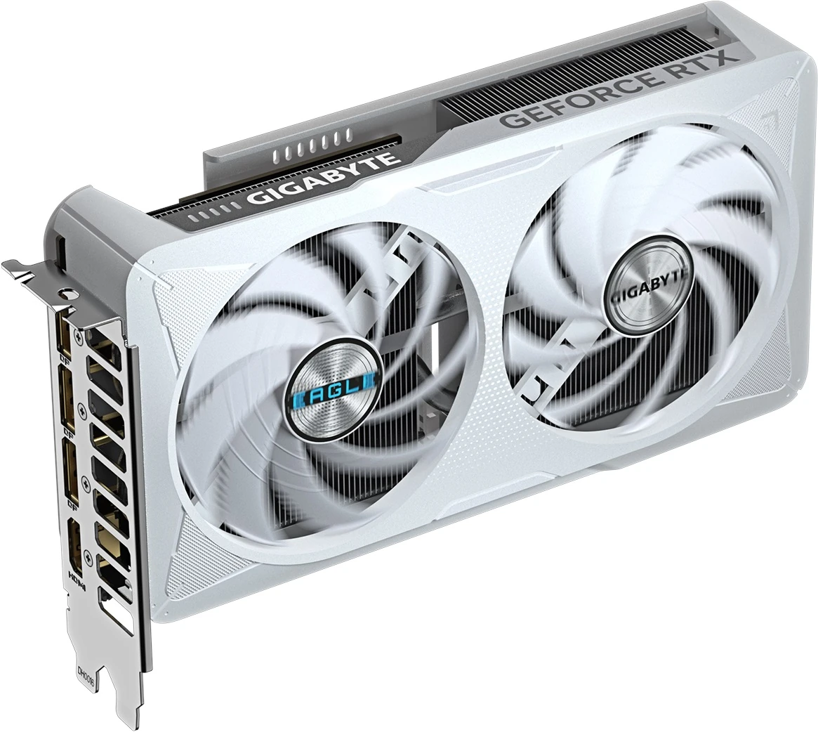 GIGABYTE GeForce RTX 5060 EAGLE ICE WHITE OC 8GB GDDR7 128Bit DLSS 4 Ekran Kartı