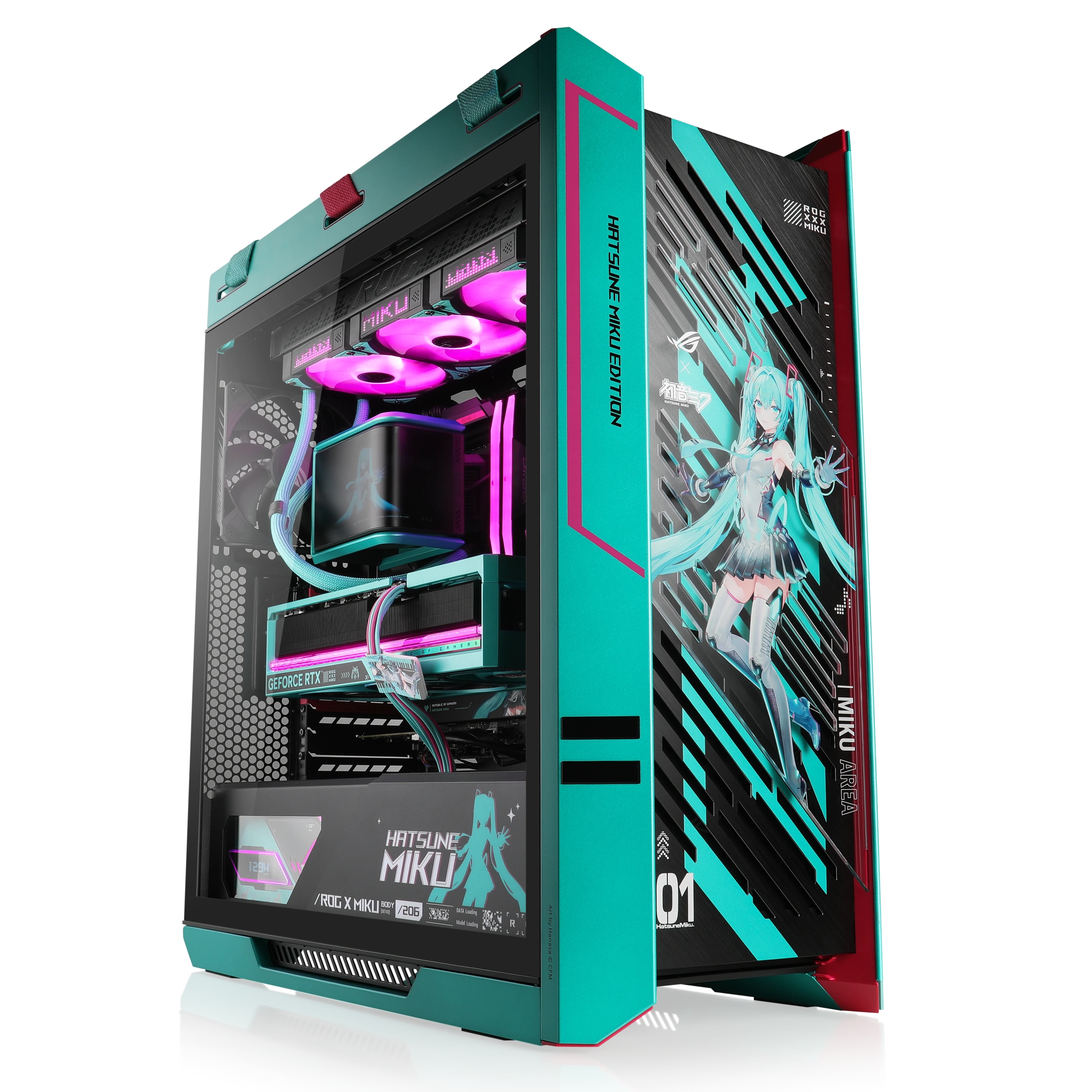 ASUS ROG Hatsune Miku Edition – Ryzen 7 9800X3D | ROG X870 Hatsune