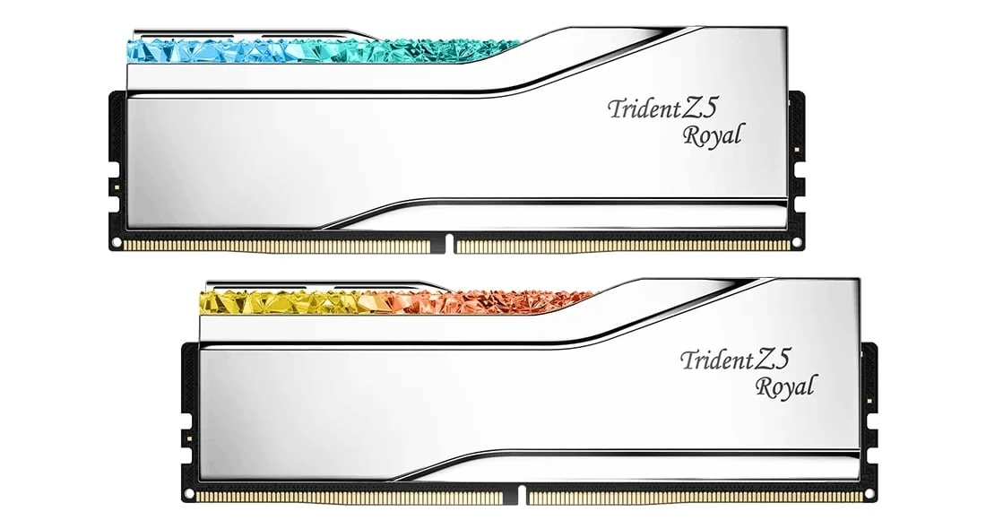 G.Skill Trident Z Royal DDR5 32GB (2×16 GB) 6400MHz CL30