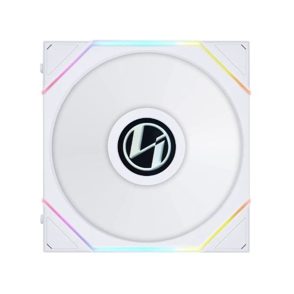 Lian Li UNI FAN TL Wireless LCD 120 Reverse Blade White – 3×120 mm Kablosuz LCD Fan Seti (3’lü Box)
