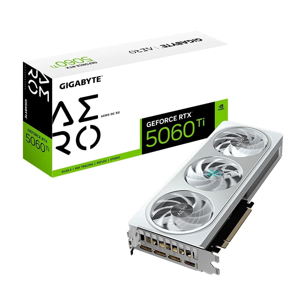 Gigabyte GeForce RTX 5060 Ti AERO OC 16GB GDDR7 128Bit Gaming Ekran Kartı