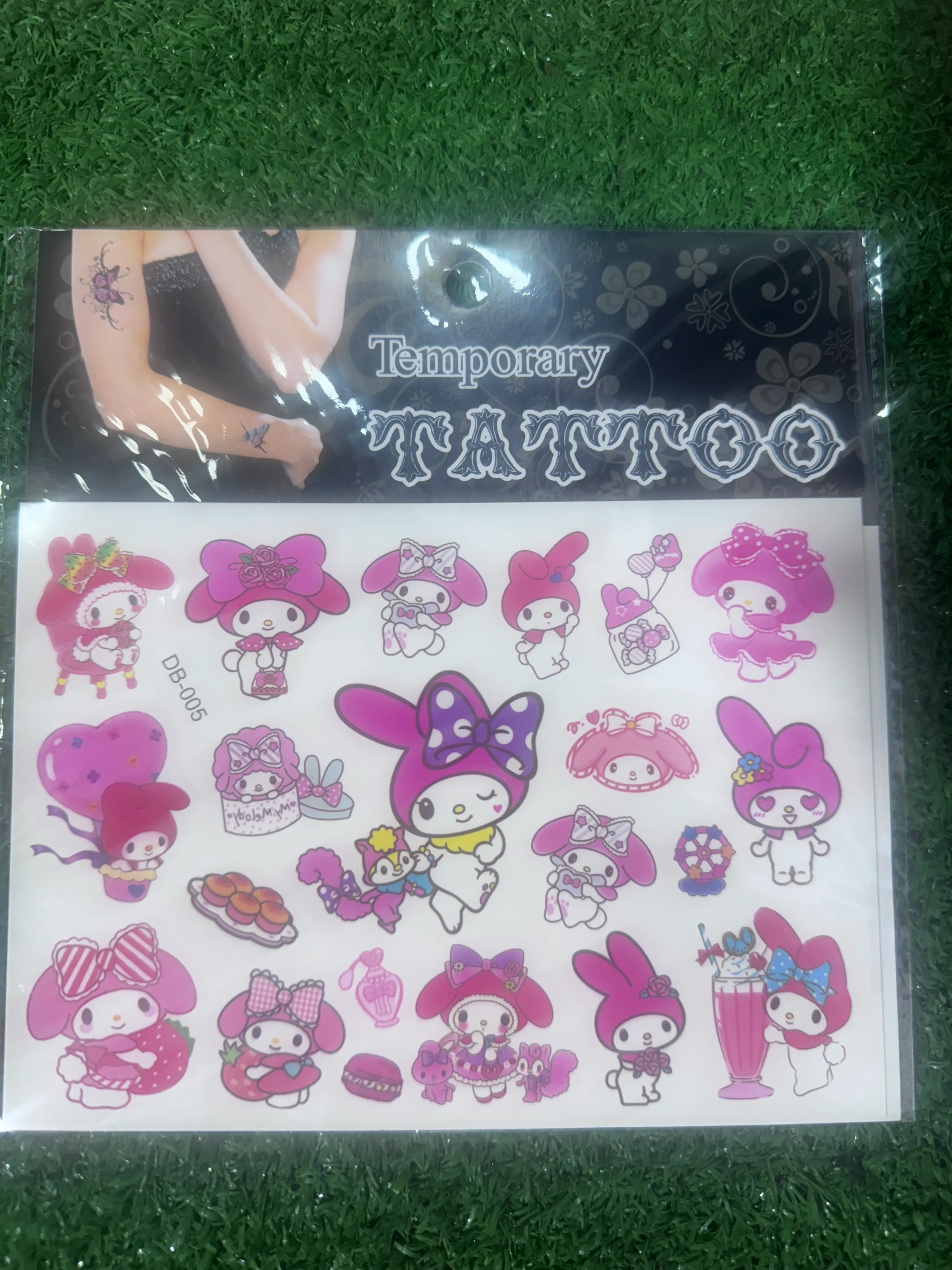 Cinnamoroll model geçiçi dövme