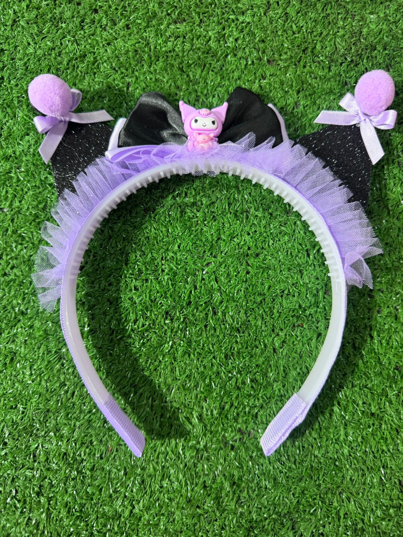 Kuromi Model Tırtıklı Taç 4