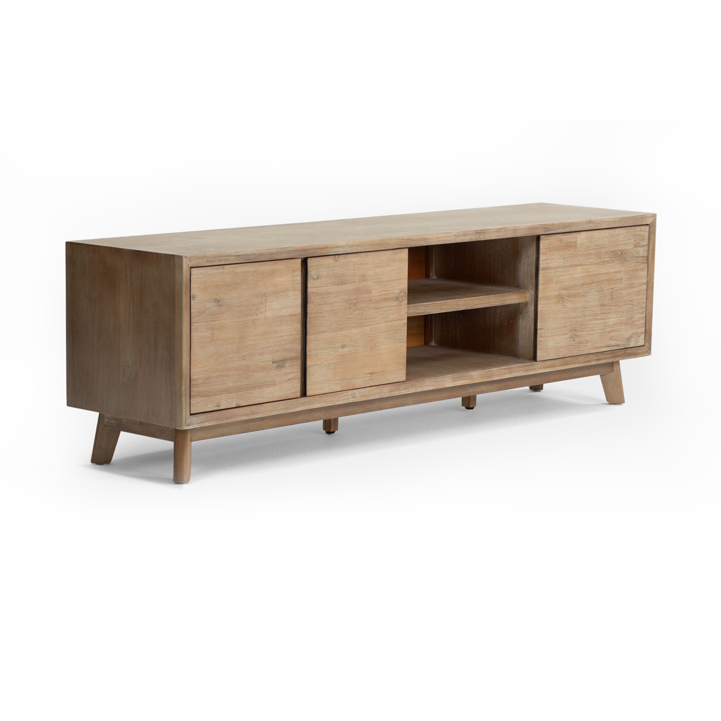  Birtle Wooden TV Unit