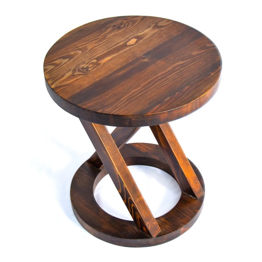 Duopan Wooden Side Table