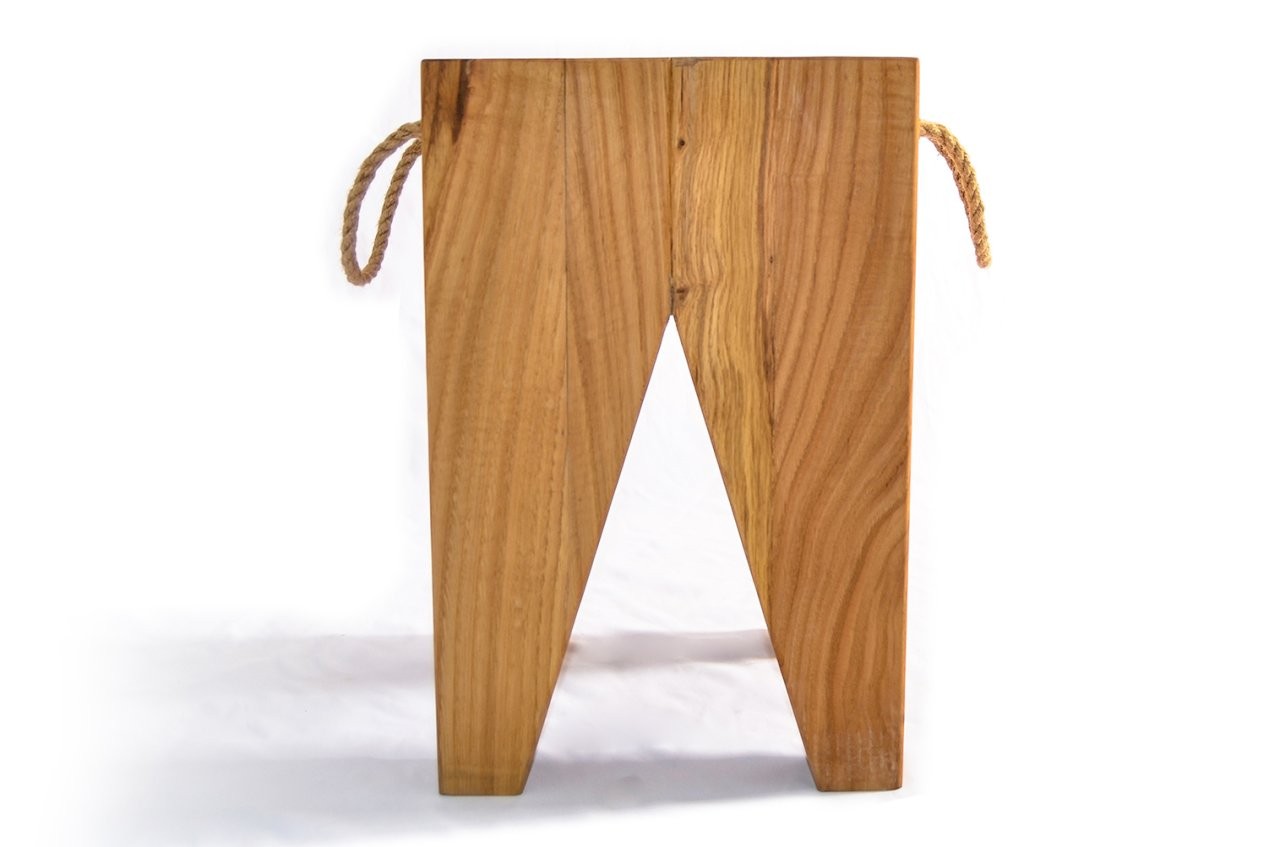 Pitholm Wooden Design Stool