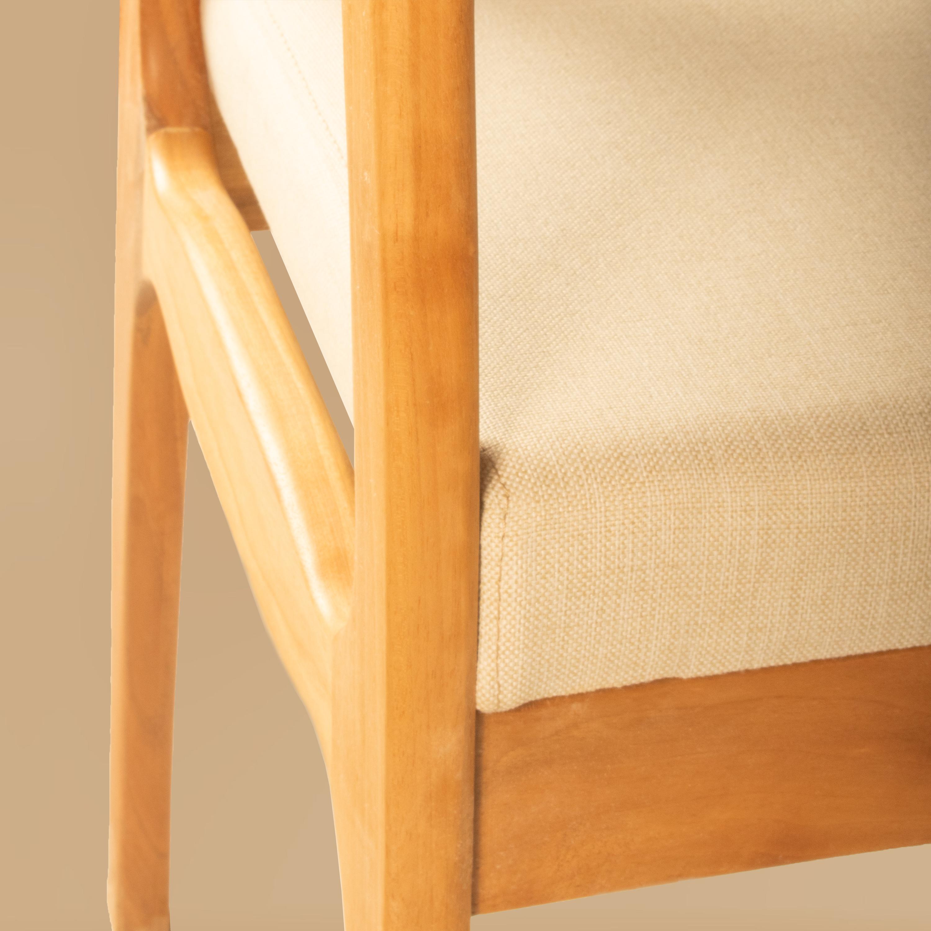  Porto Wooden Design Chair - Light Walnut