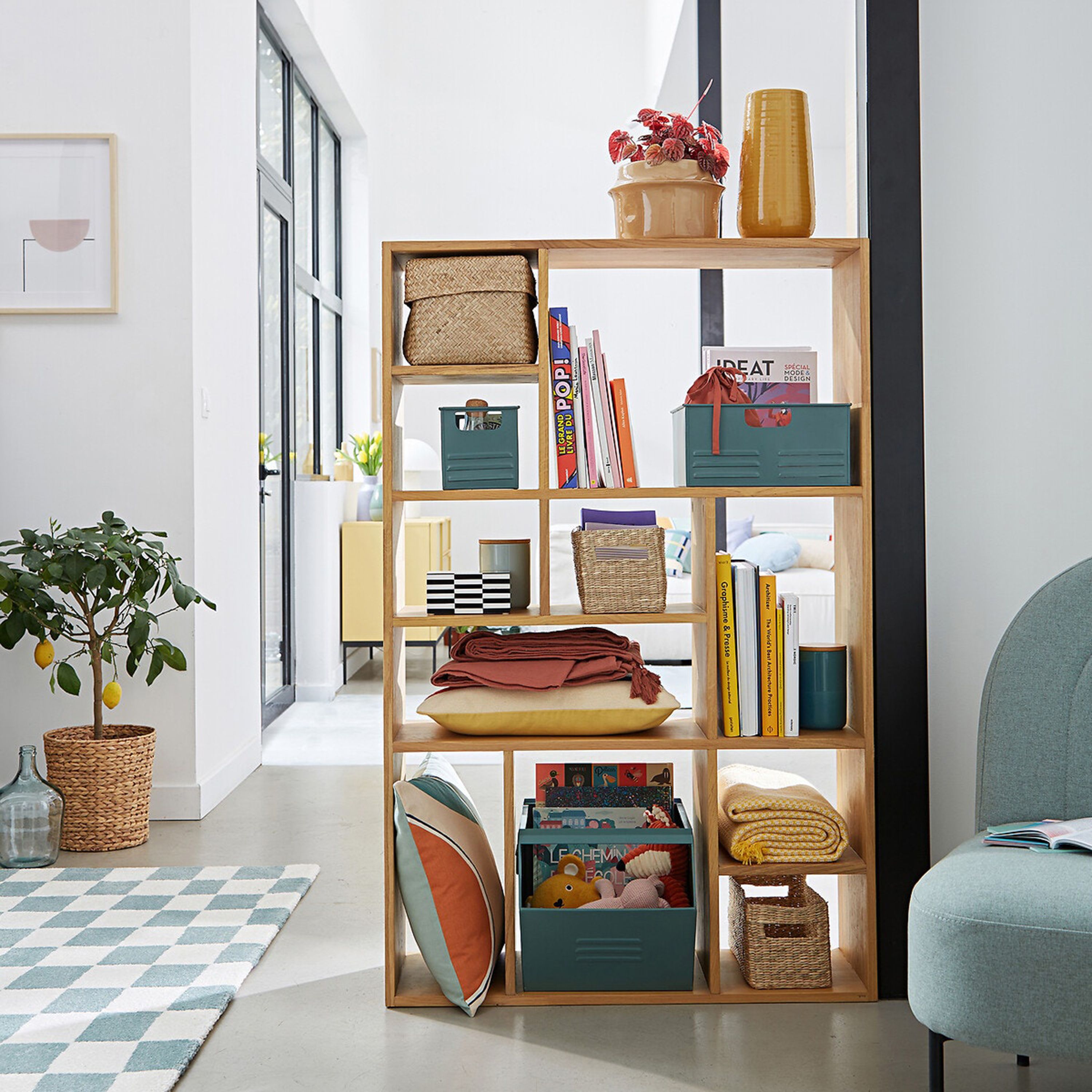  Liestal Wooden Bookcase