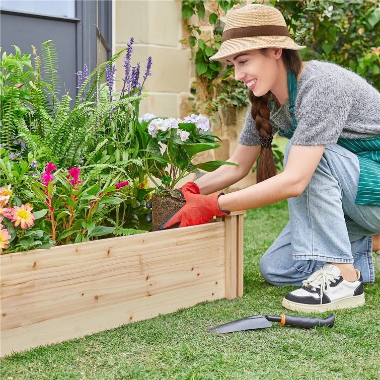  Hori Wooden Flower Pot