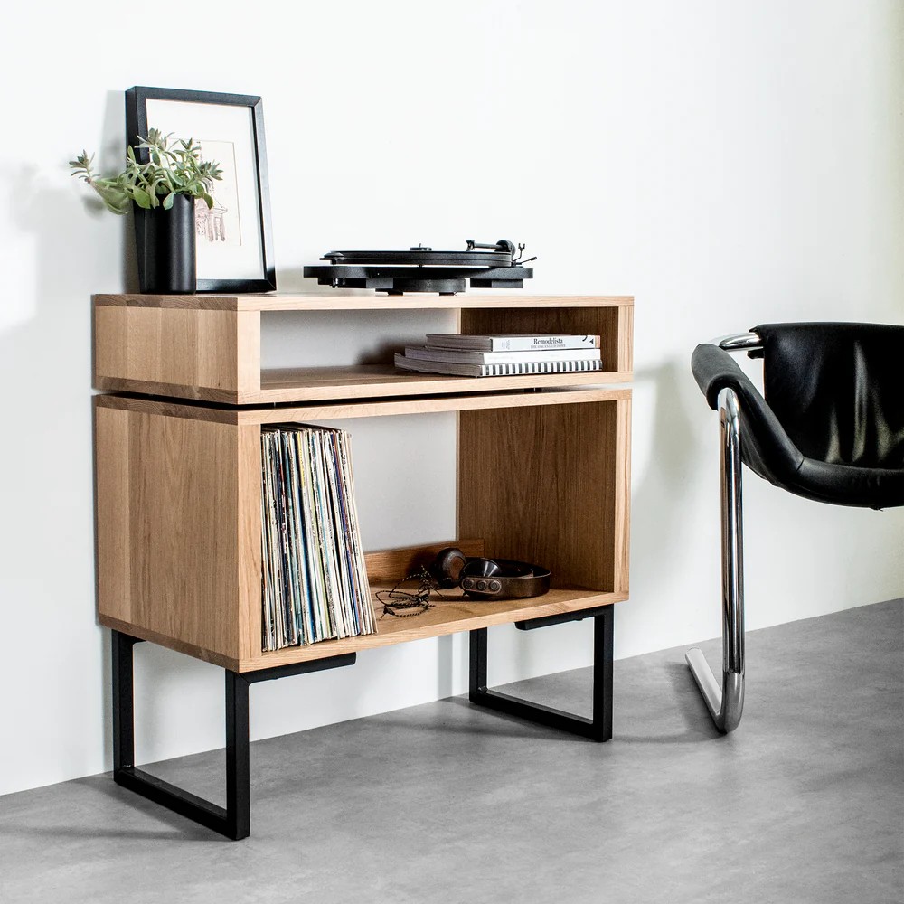  Lauci Flat Leg Wooden Console