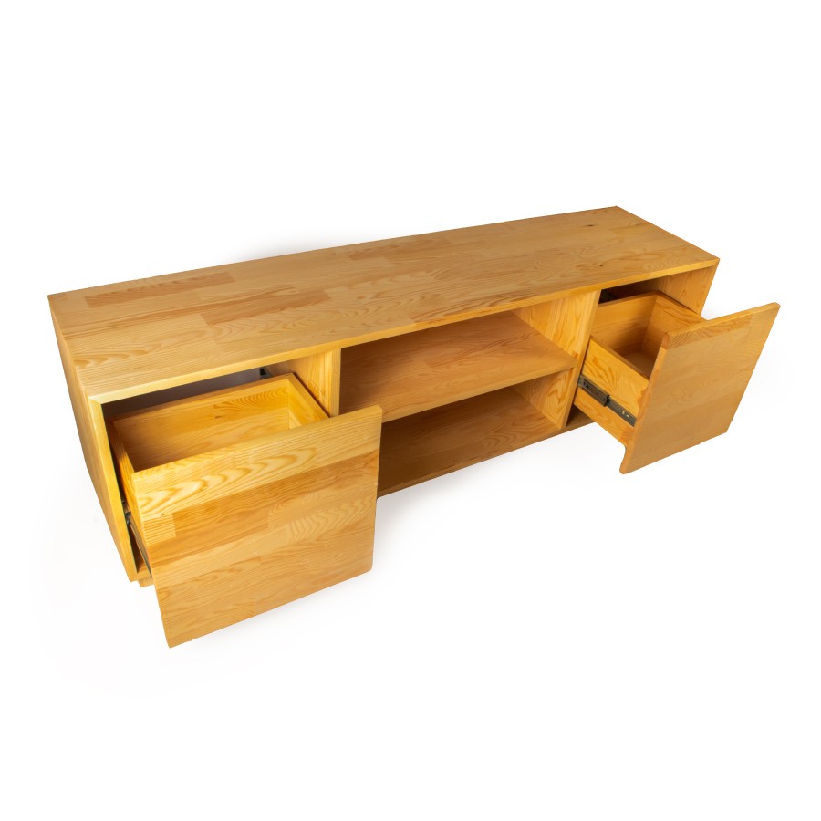  Elverum Wooden TV Unit