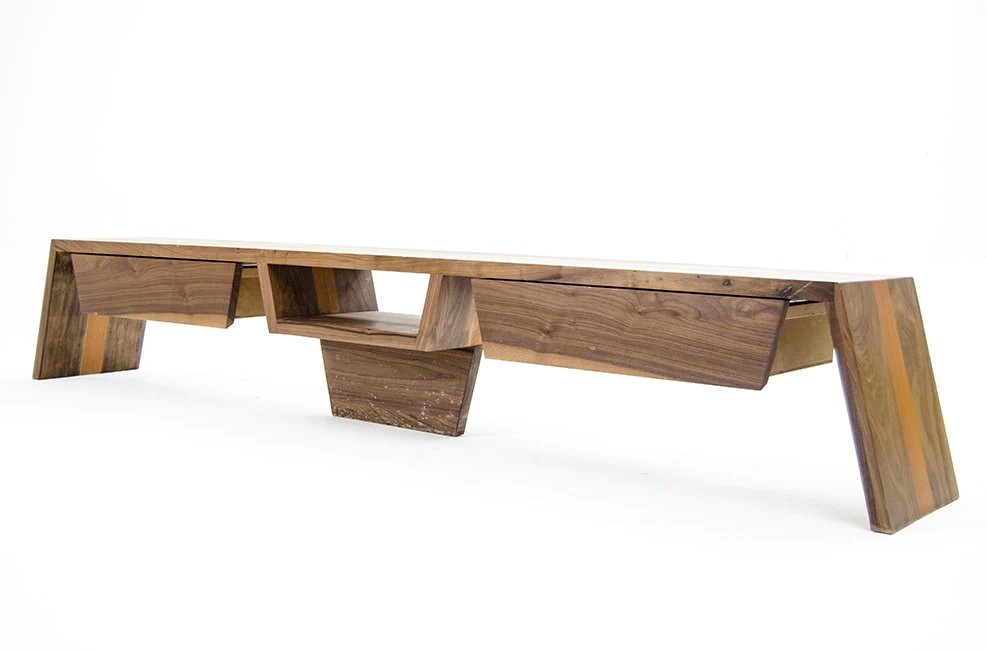  Pomy Wooden TV Unit