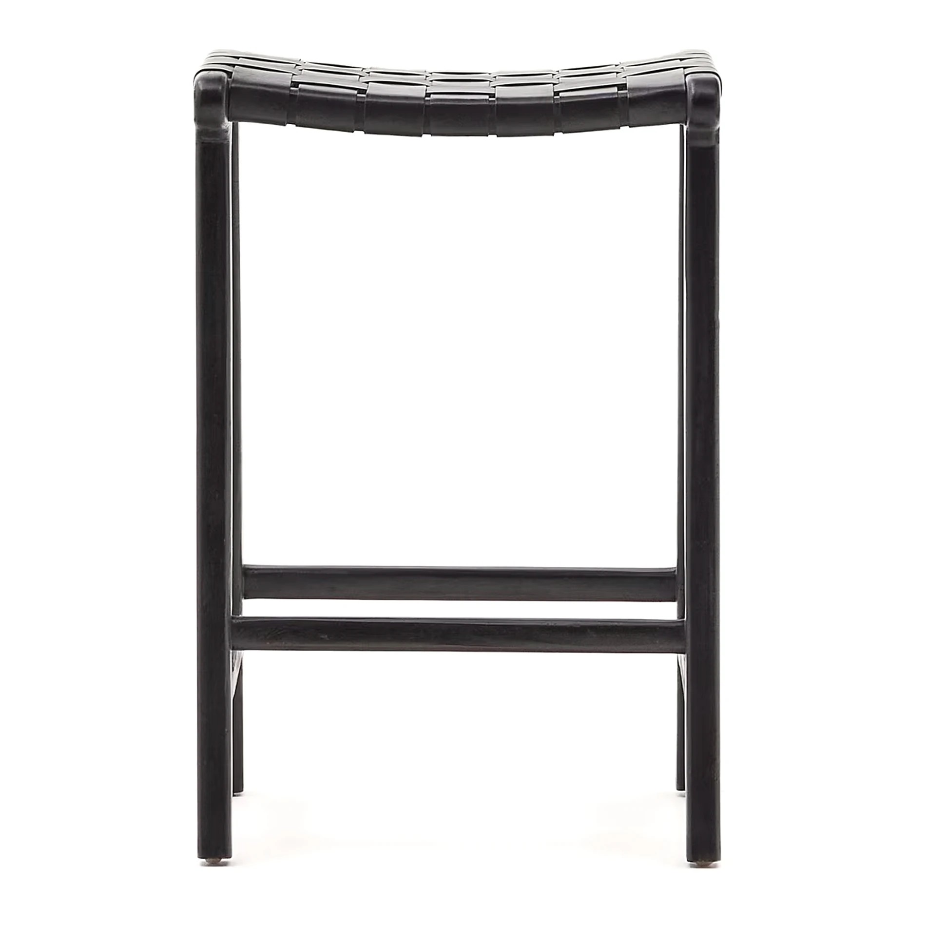 Baraki Wooden Stool - Black