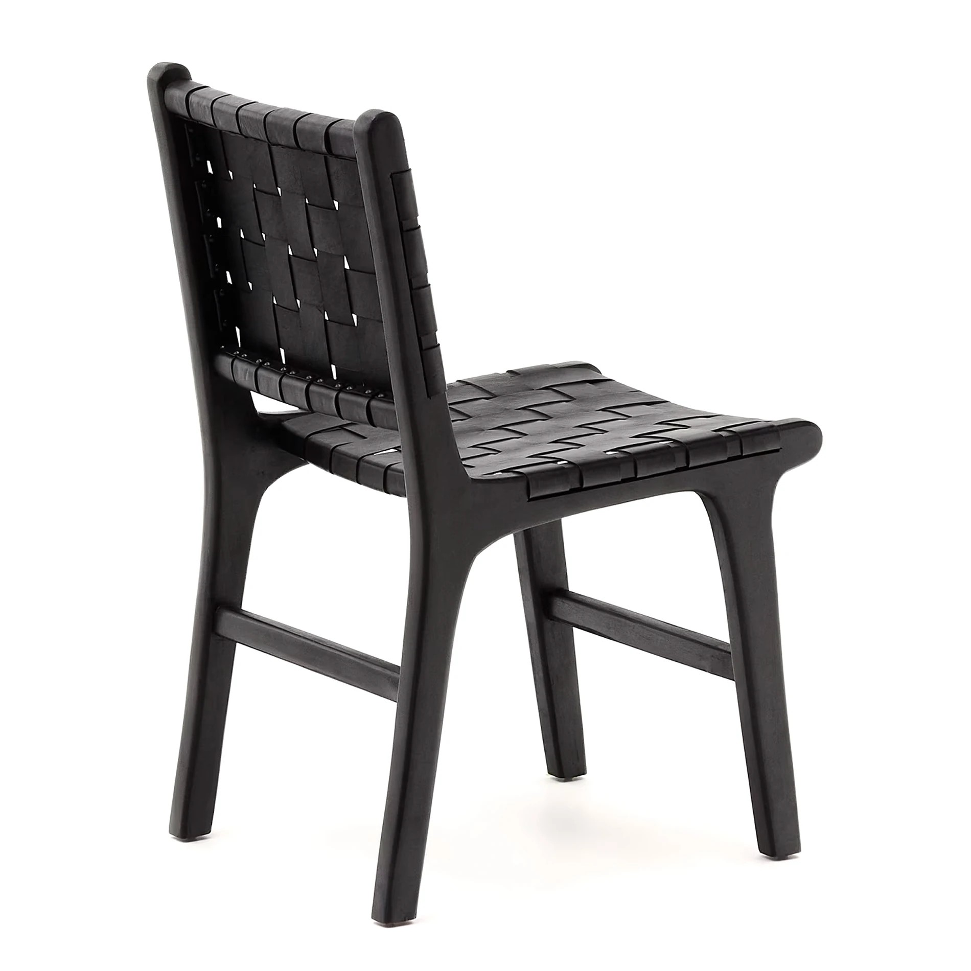 Baraki Wooden Chair - Black