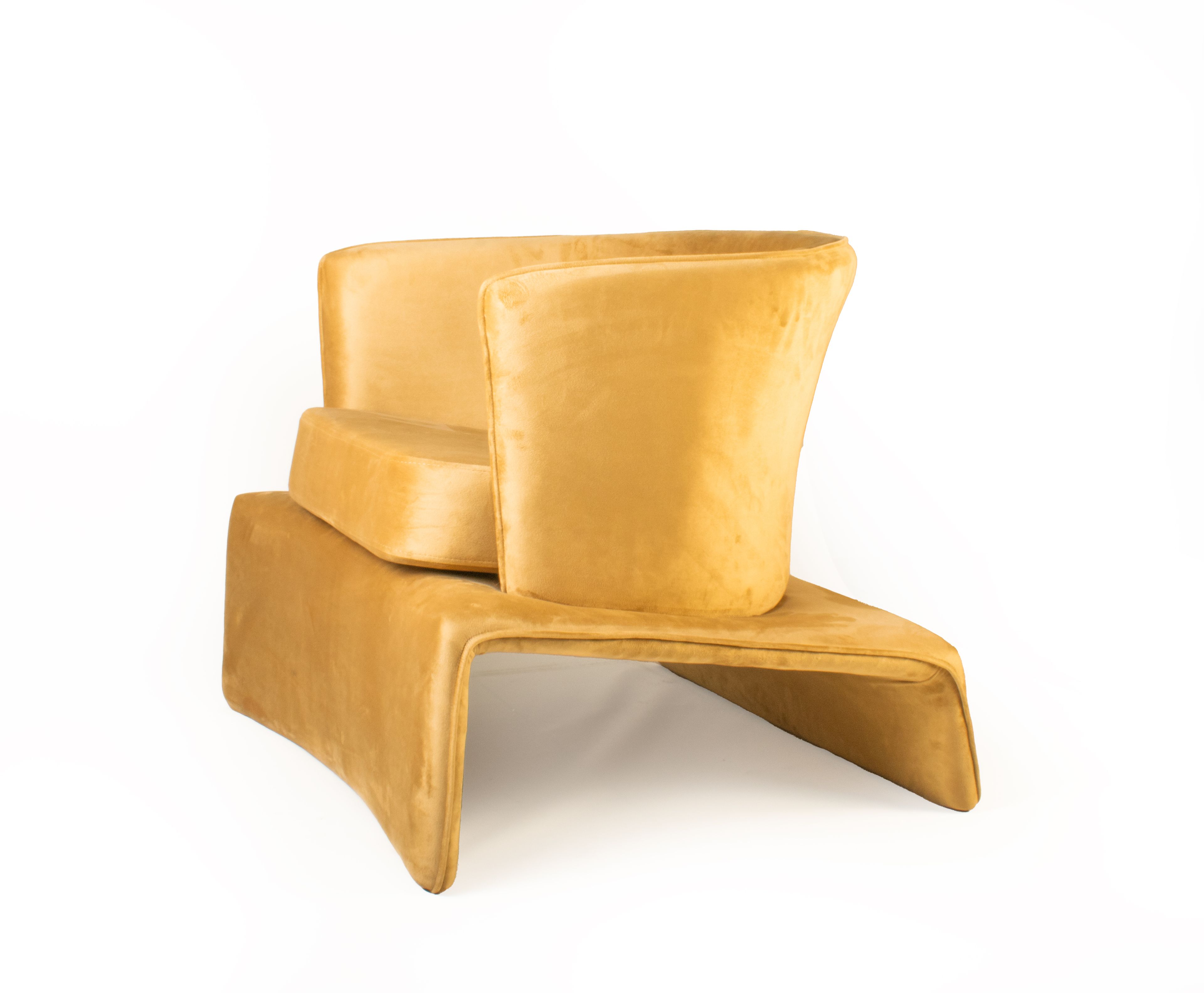  Jovan Special Design Velvet Armchair