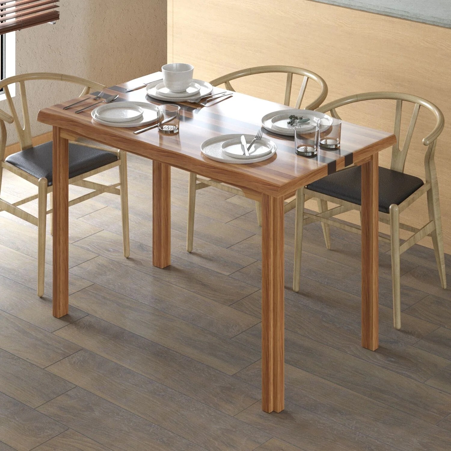  Kuoksu Wooden Dining Table