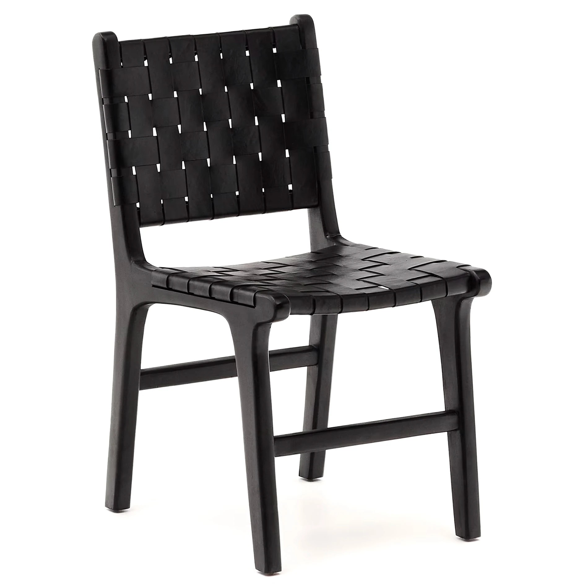 Baraki Wooden Chair - Black