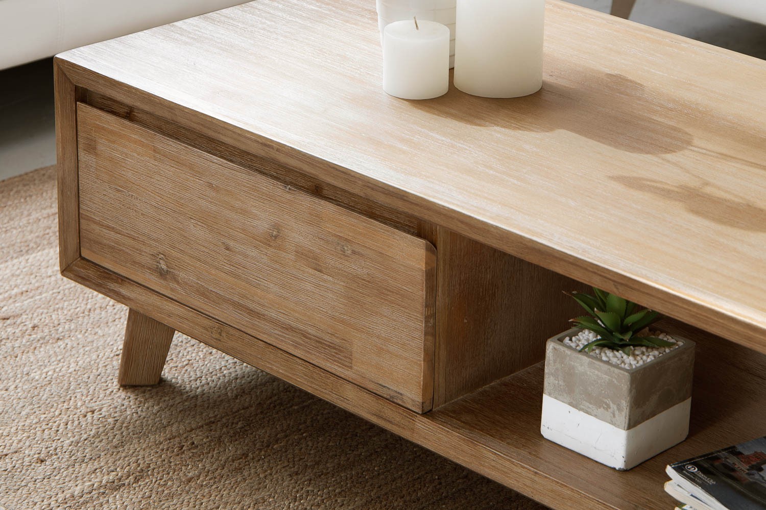  Brook Wooden Coffee Table