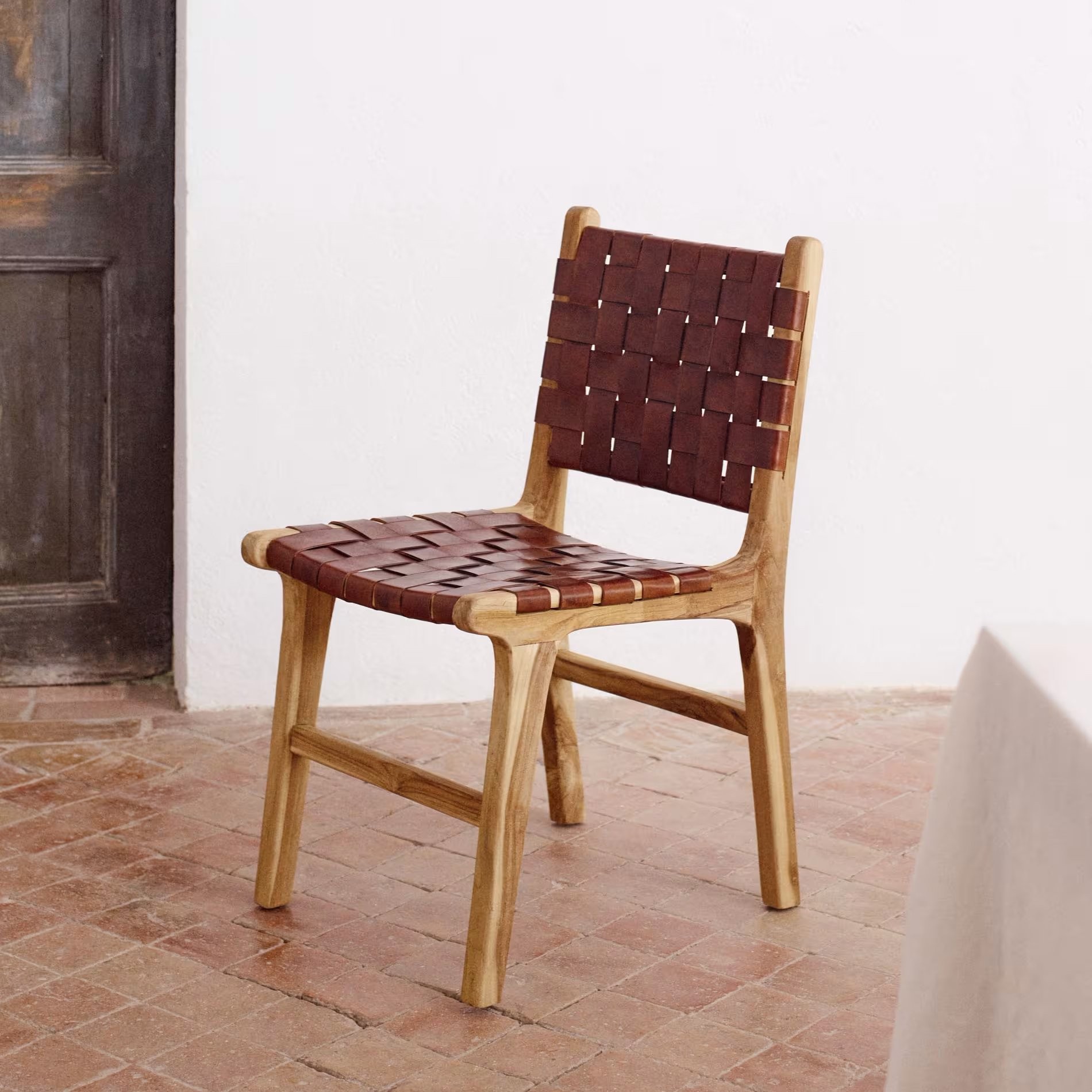 Baraki Wooden Chair - Beech