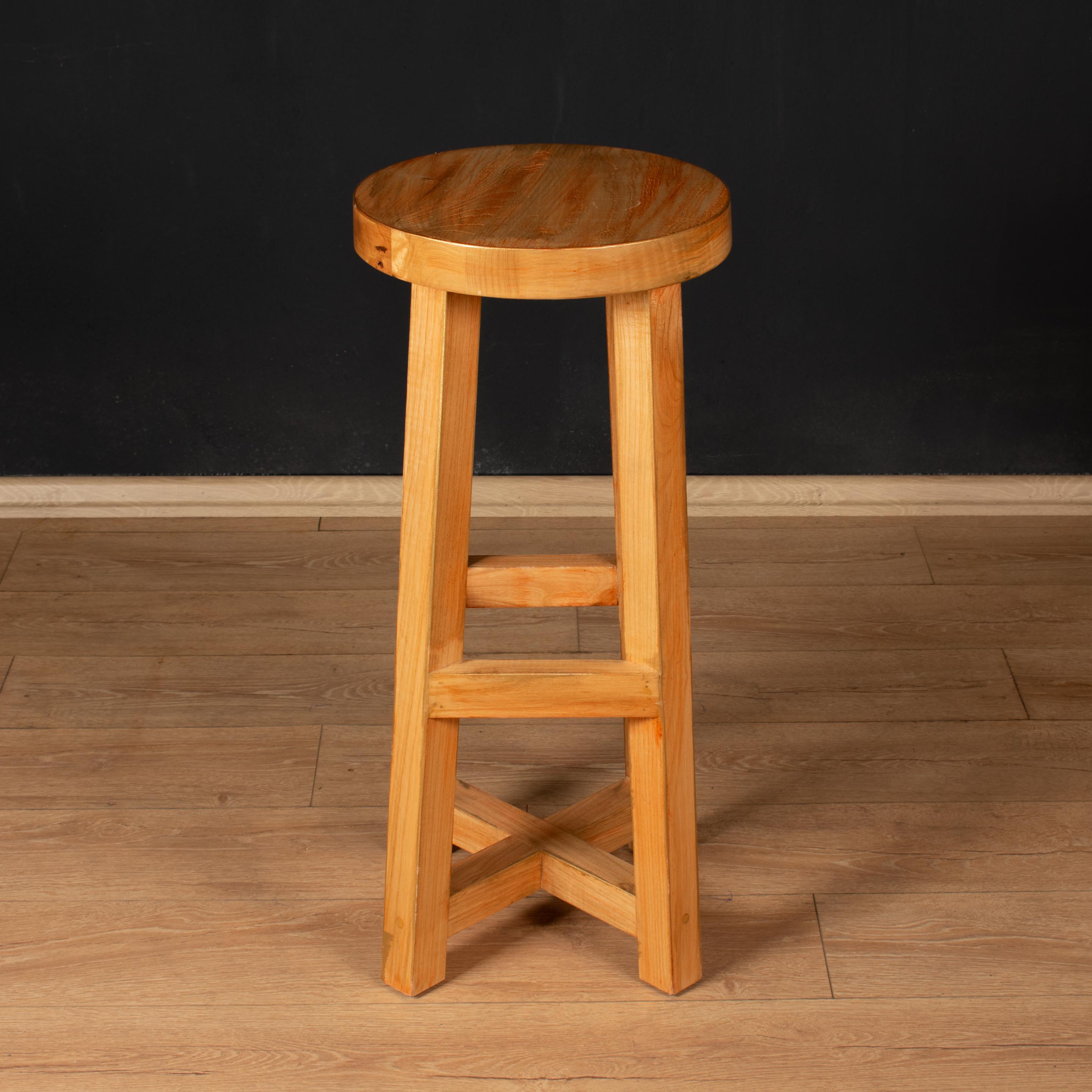  Luzern Wooden Bar Stool