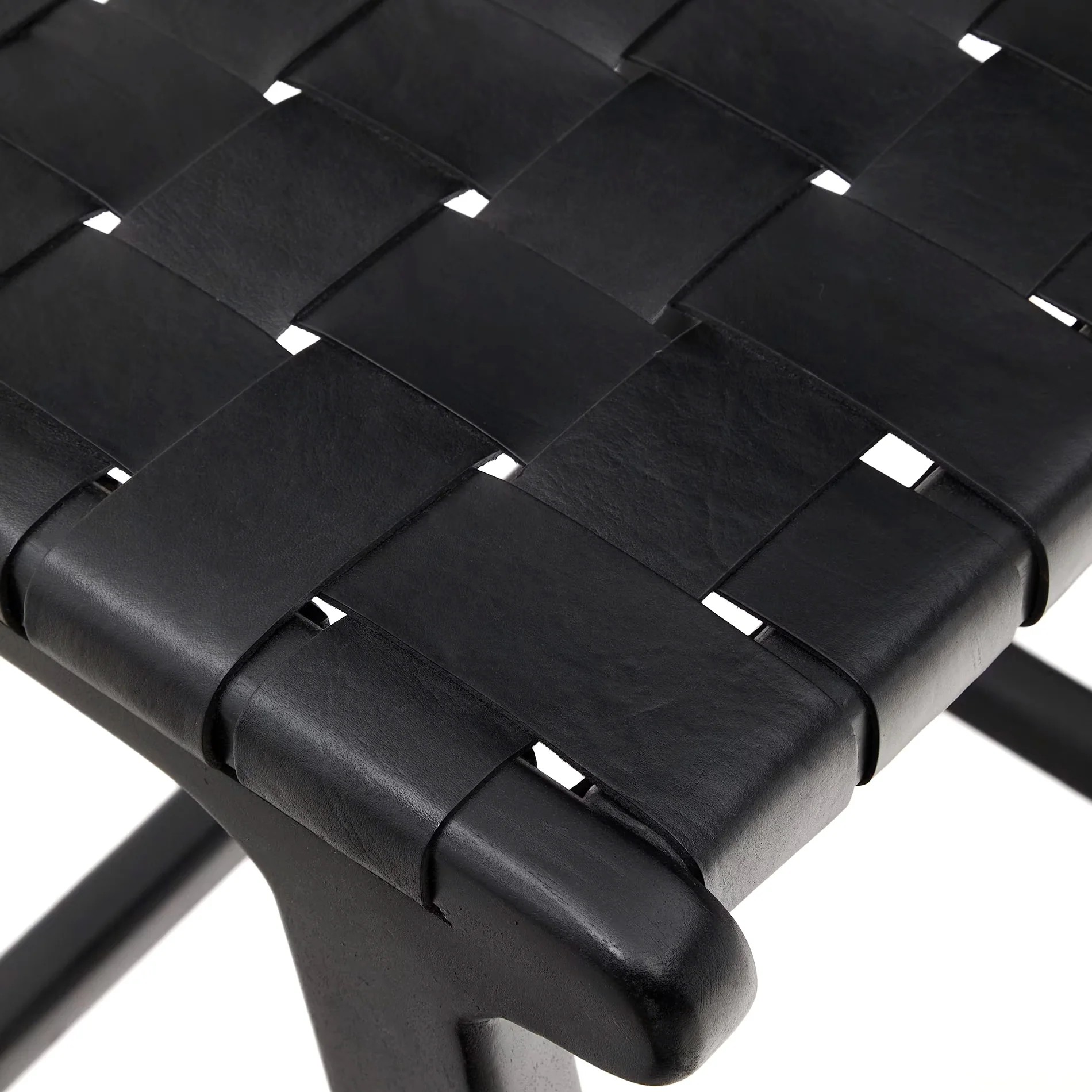 Baraki Wooden Stool - Black