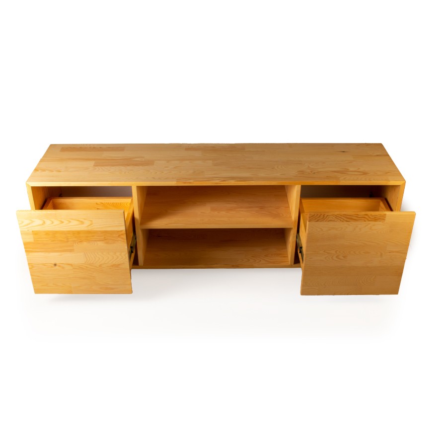  Elverum Wooden TV Unit