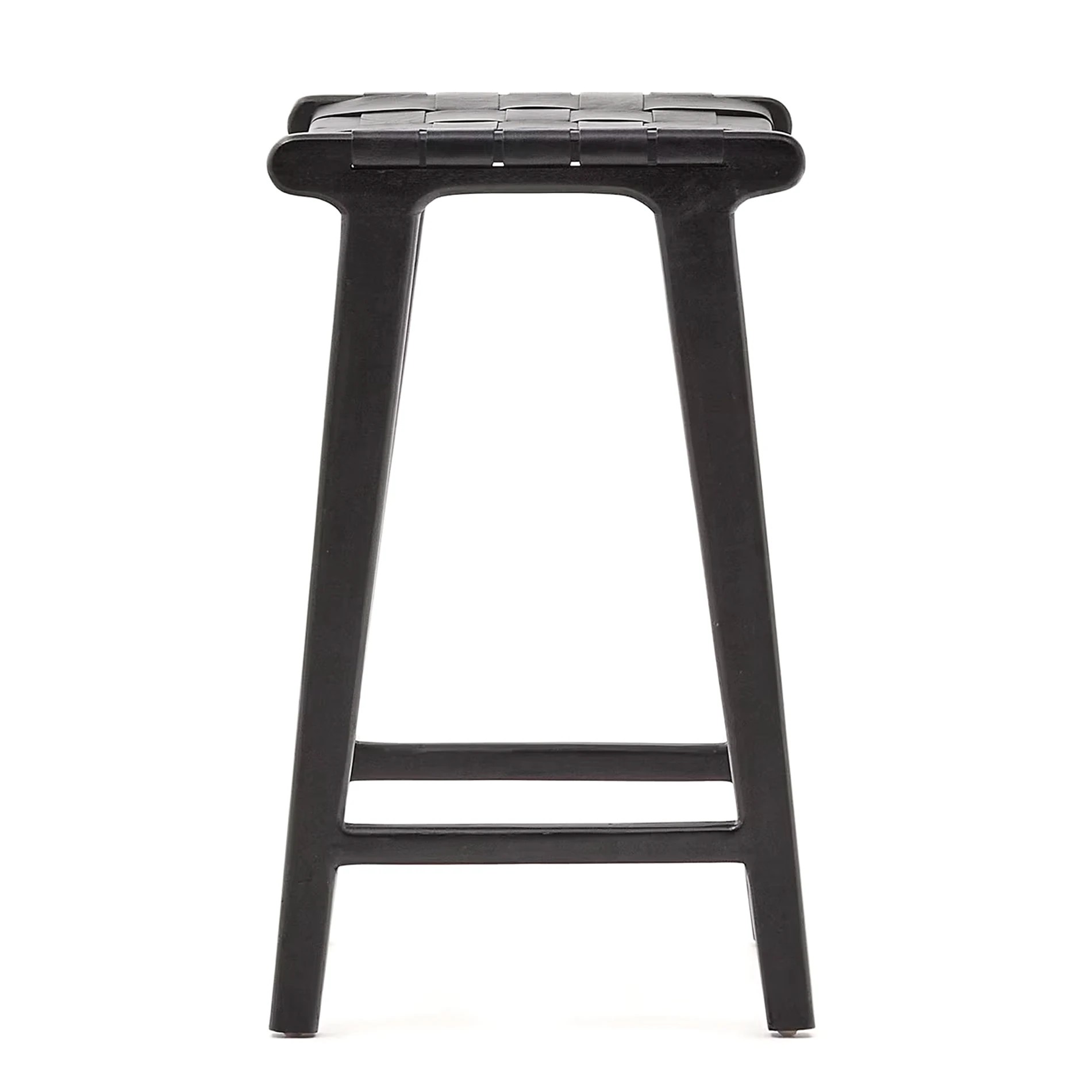 Baraki Wooden Stool - Black