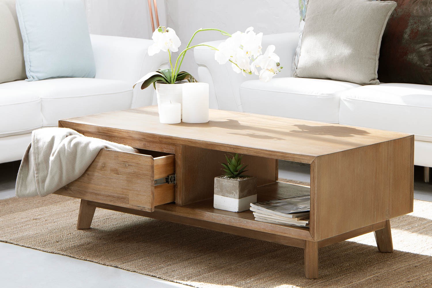  Brook Wooden Coffee Table