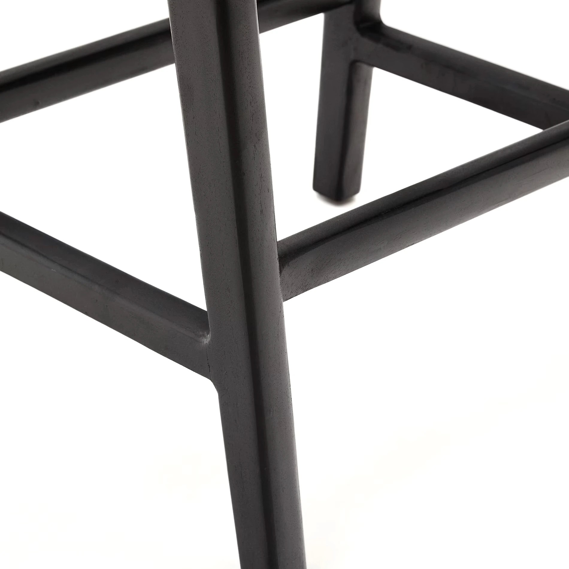 Baraki Wooden Stool - Black