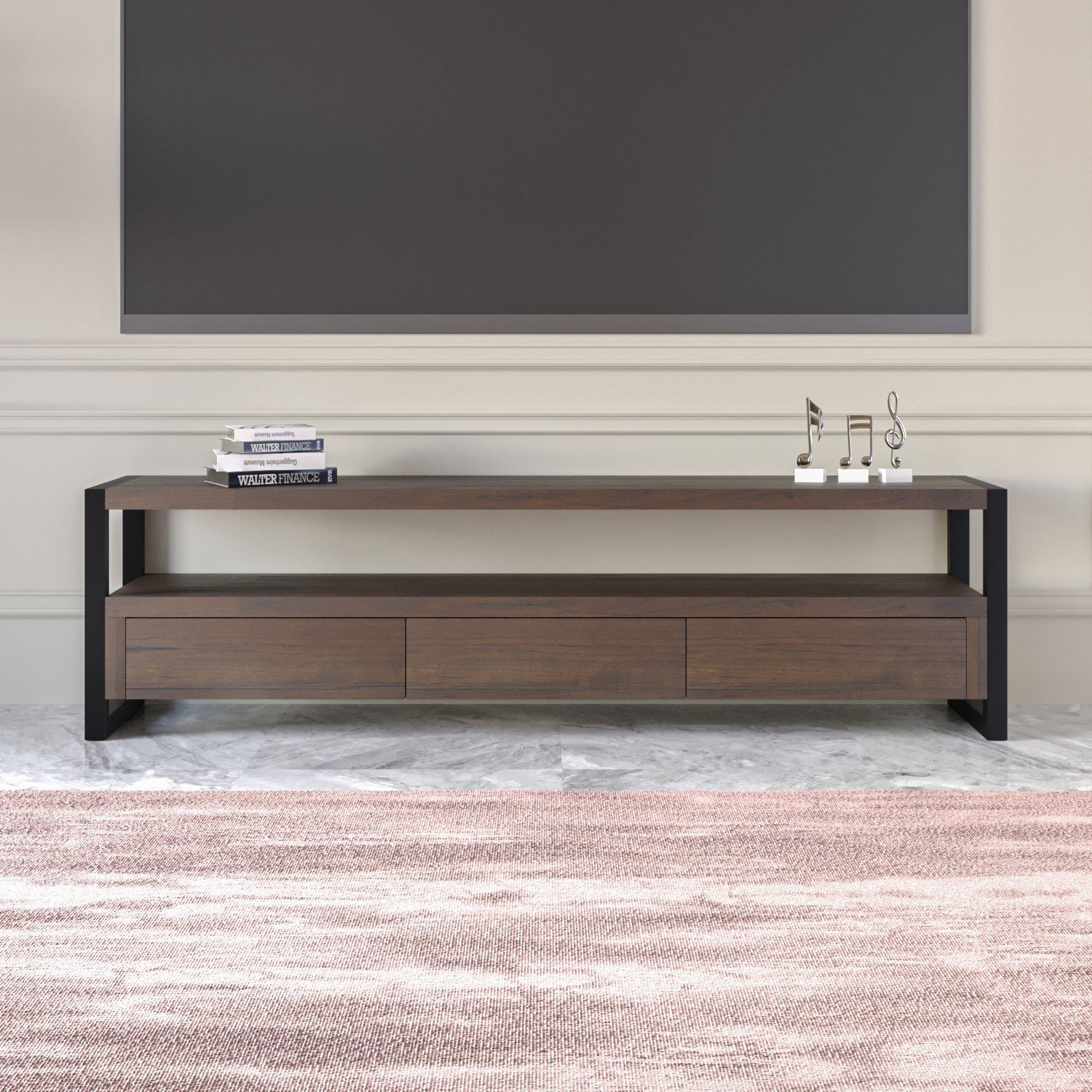  Stafa Wooden TV Unit