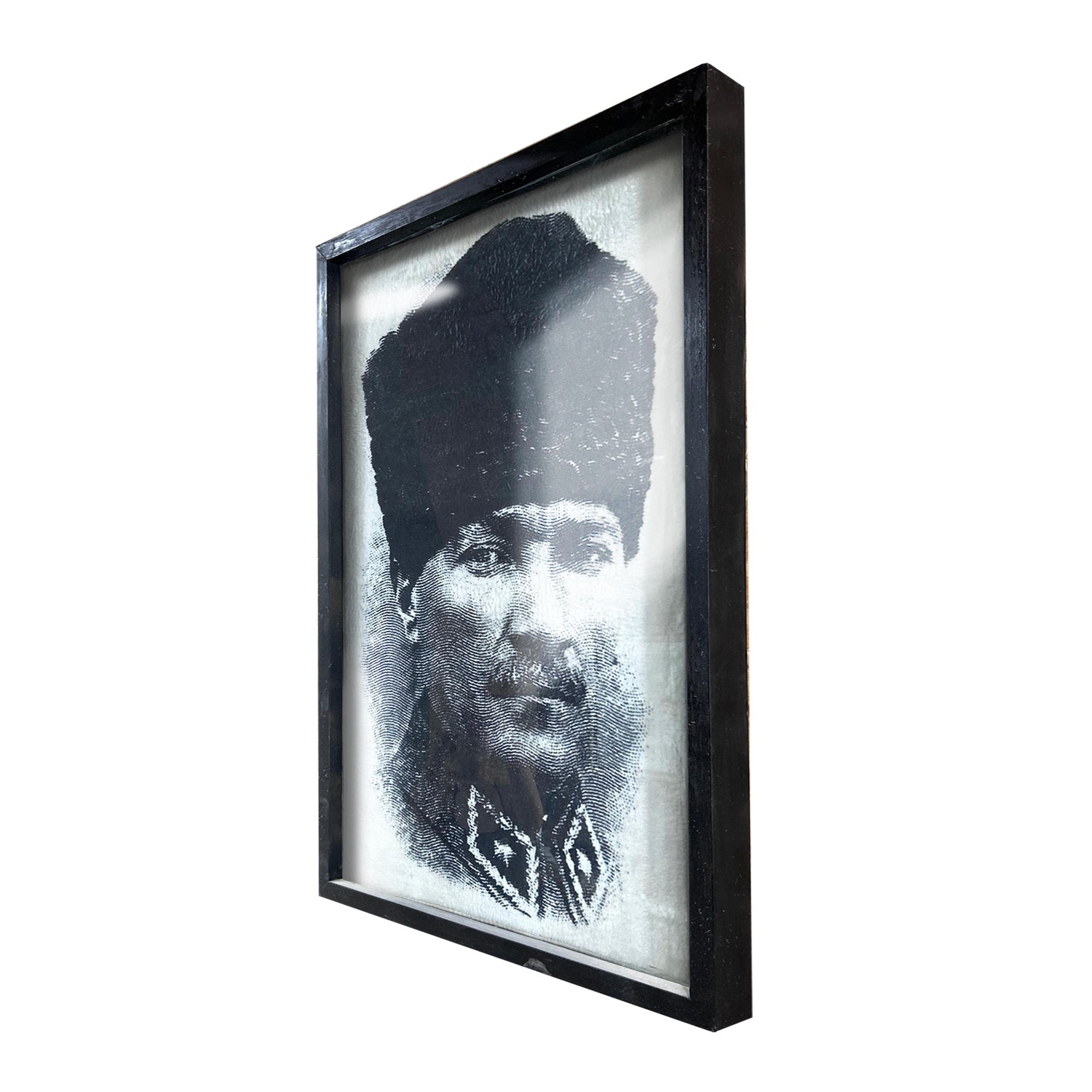  Woven Print Ataturk Painting