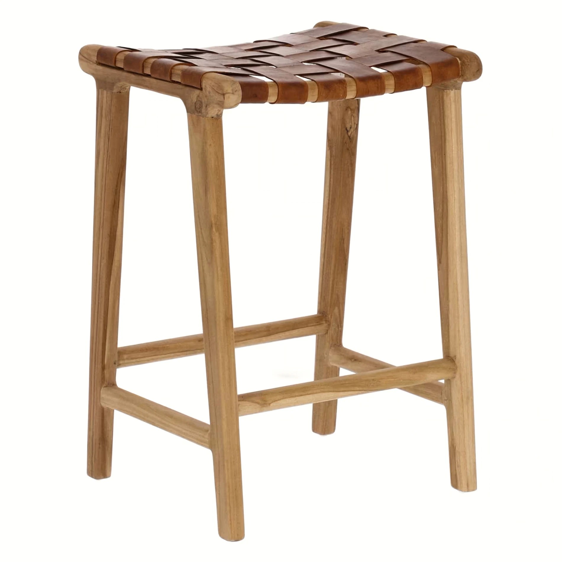 Baraki Wooden Stool - Beech