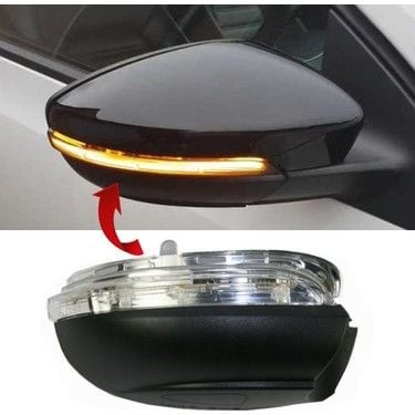Volkswagen  Scirocco Sağ Ayna Sinyali 2009-2015 GKL Marka 3C8949102D