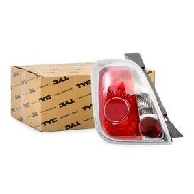 Fiat 500 2007 - 2012 Arası Sol Stop Lambası TYC Marka 51885548