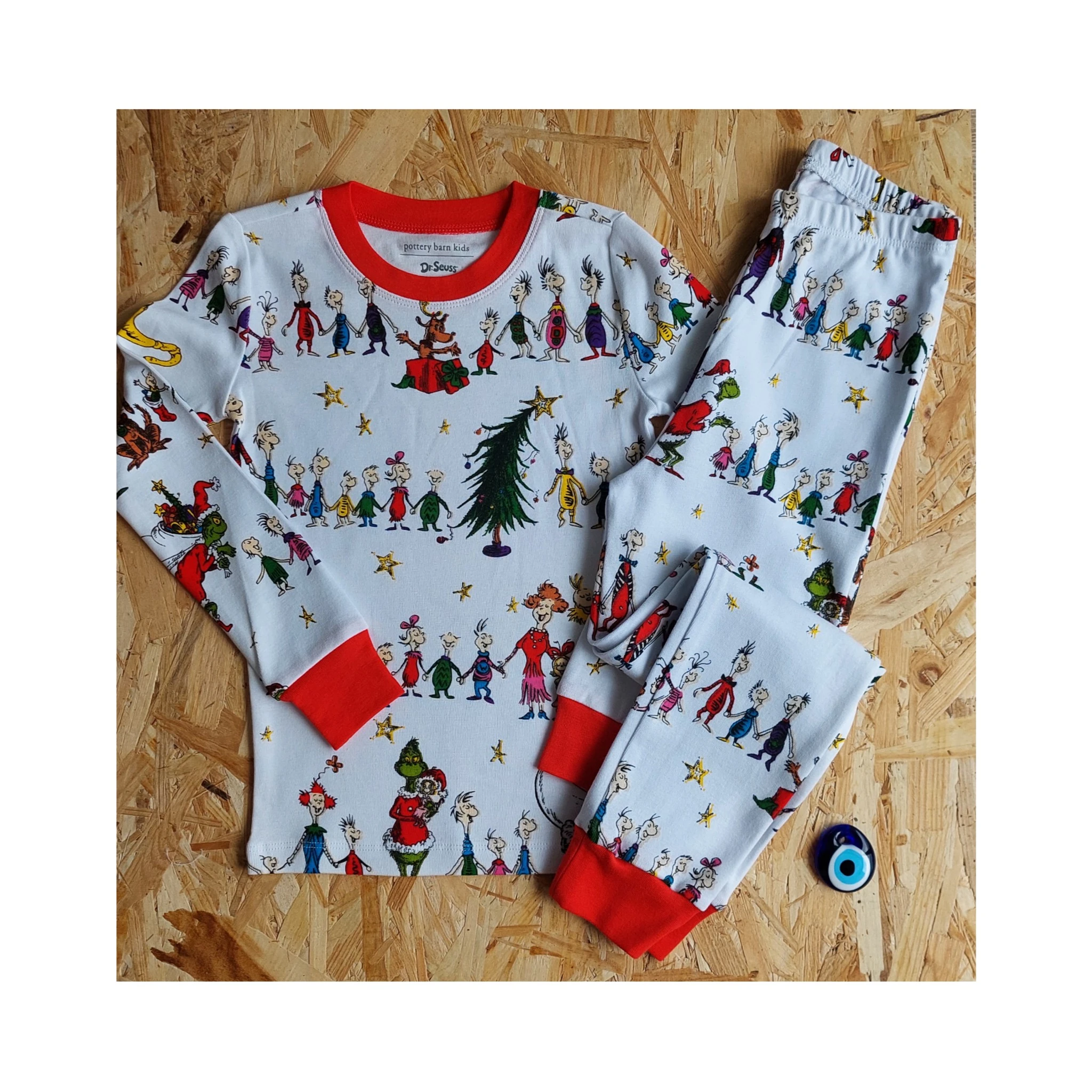 Desenli,Unisex Pijama Takımı 