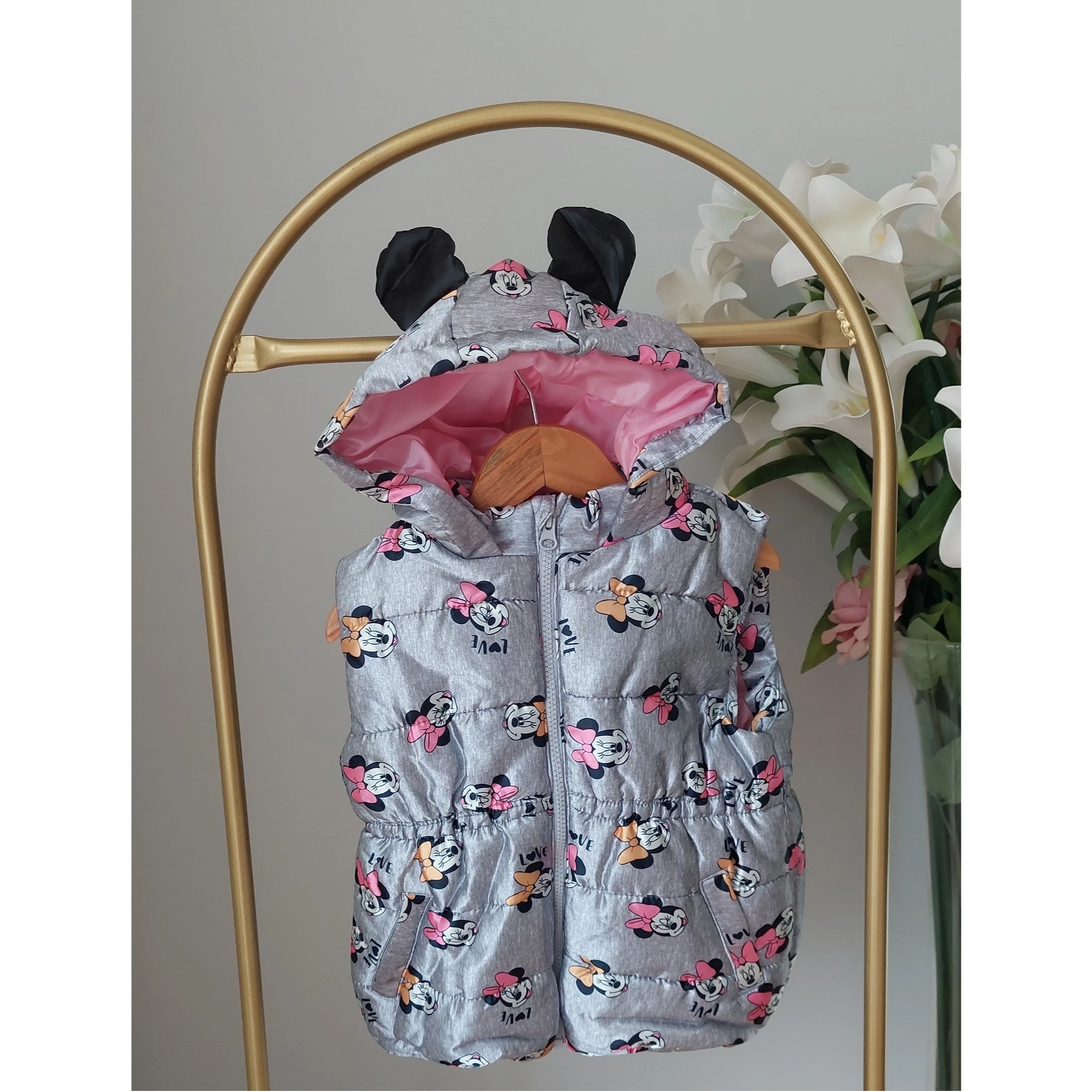 Minnie Baskılı Şişme Yelek 