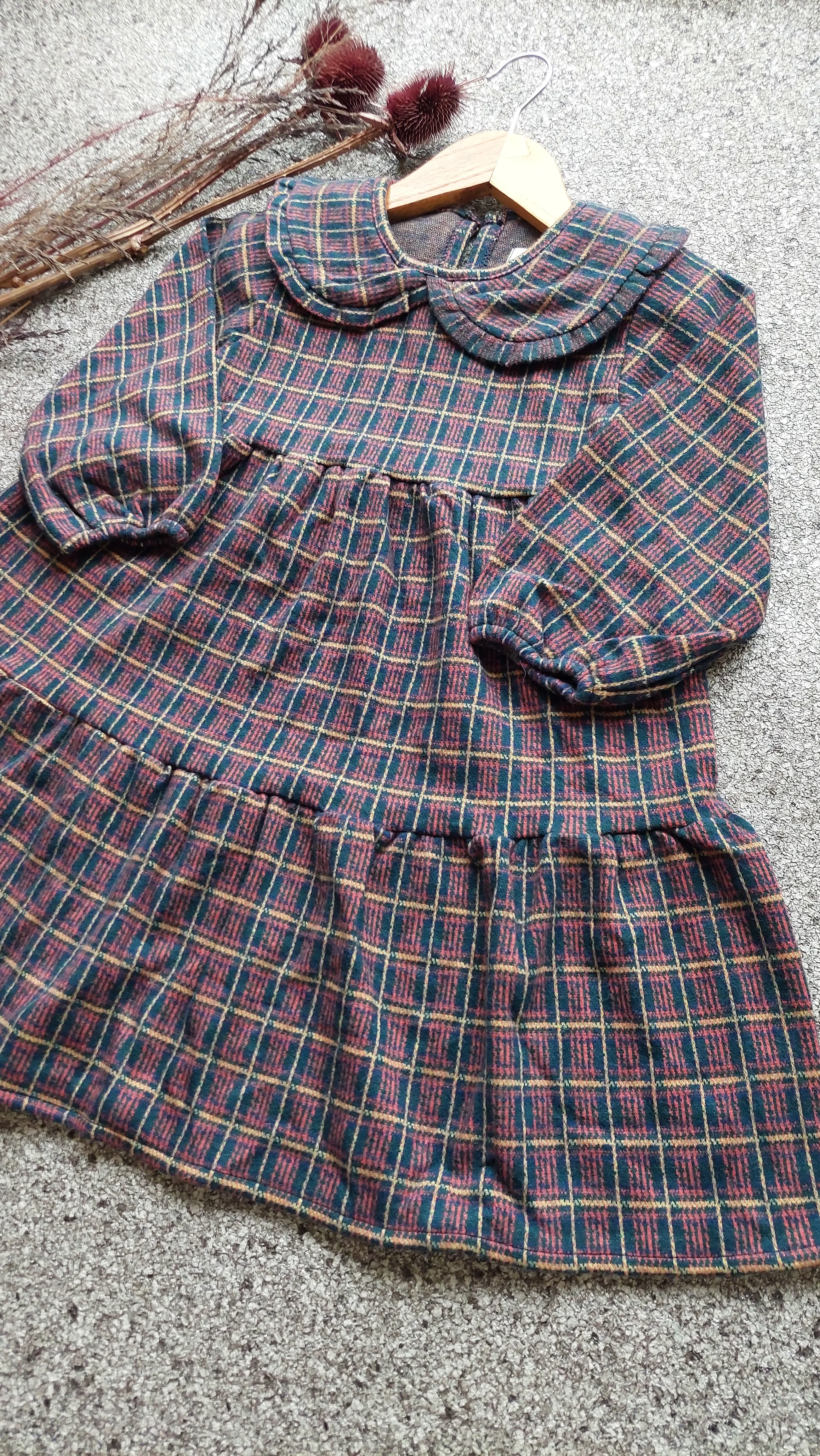 Bebe Yaka Kışlık Elbise