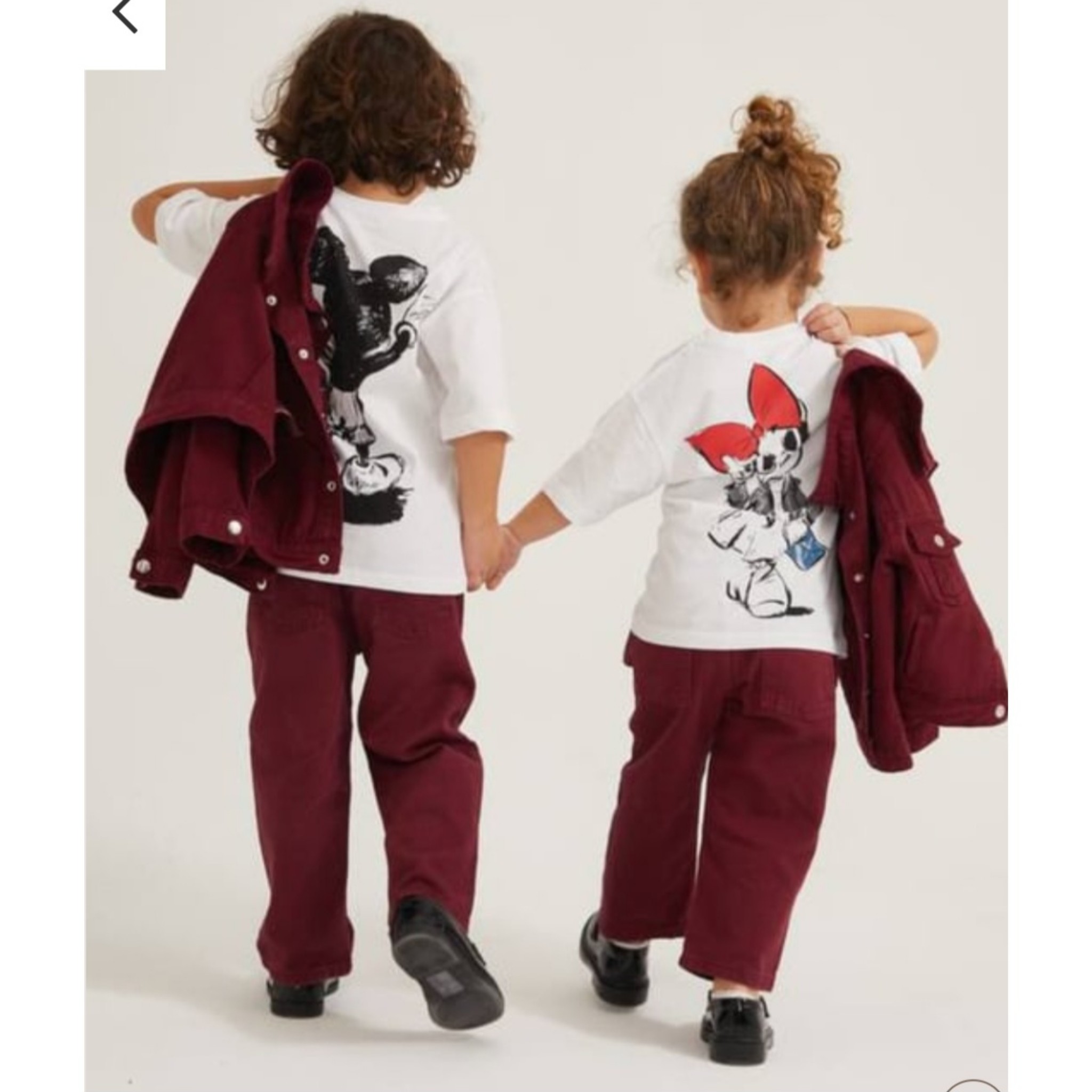 Bordo Renkli,Kot Ceketli Unisex Takım
